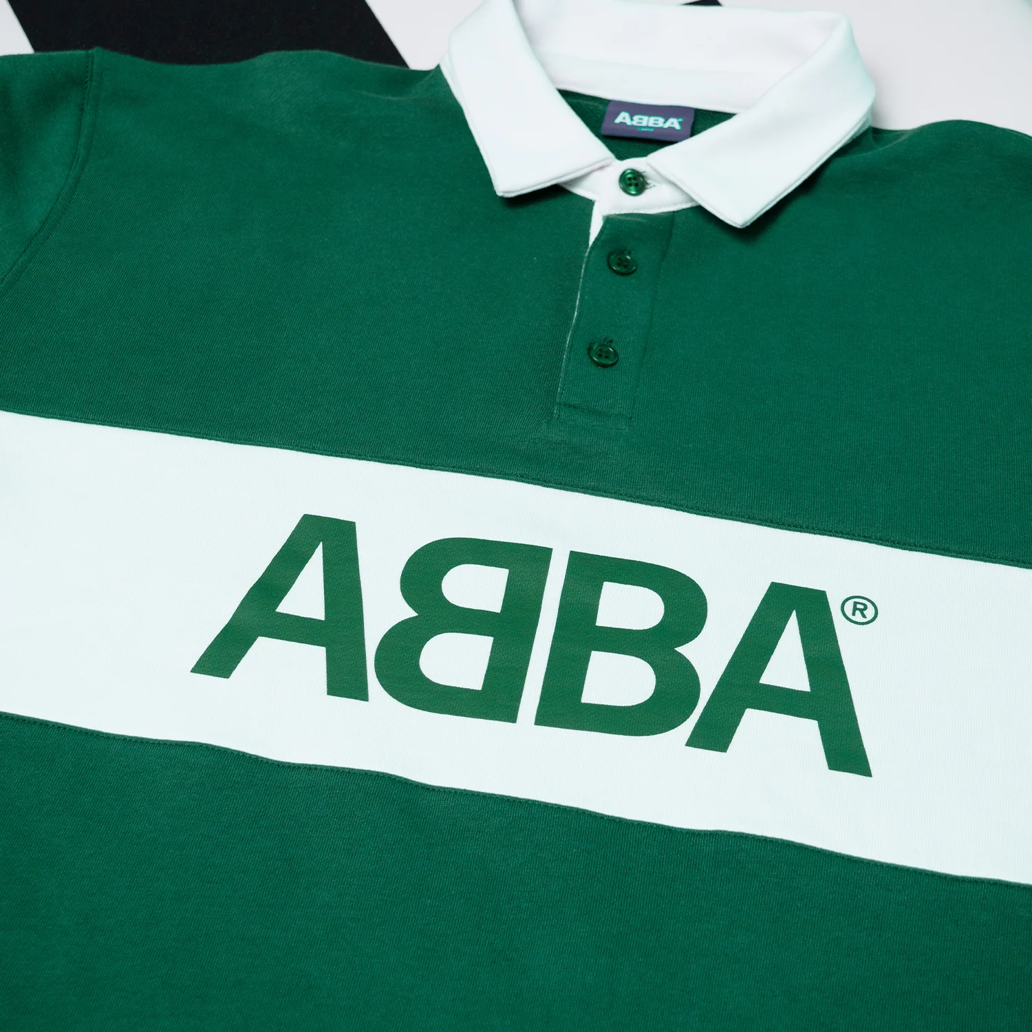 ABBA Vintage Rugby Sweater (Green) - Image 2