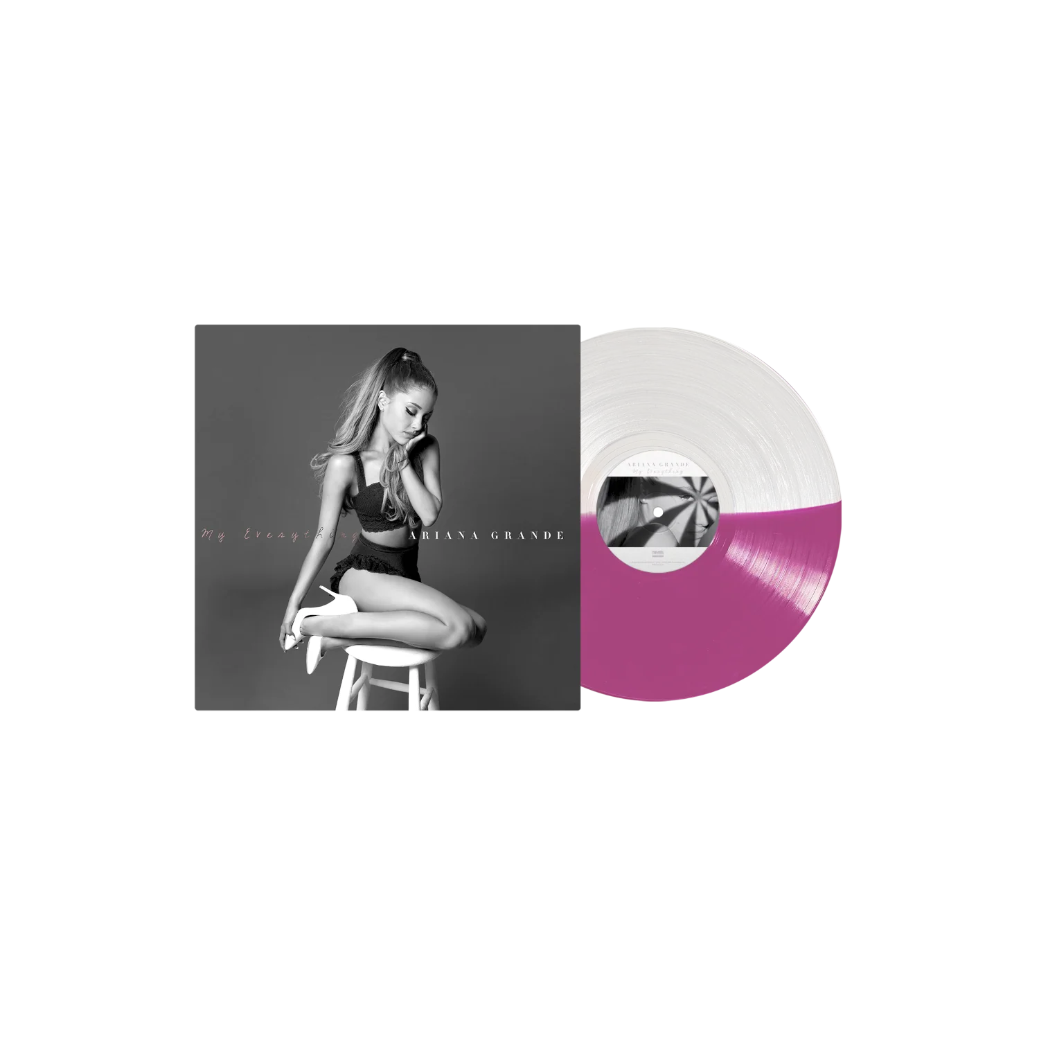 my everything lp (half clear/purple)