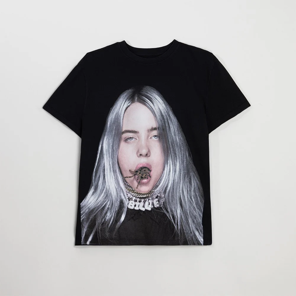 Billie Eilish Tarantula Mouth T-Shirt