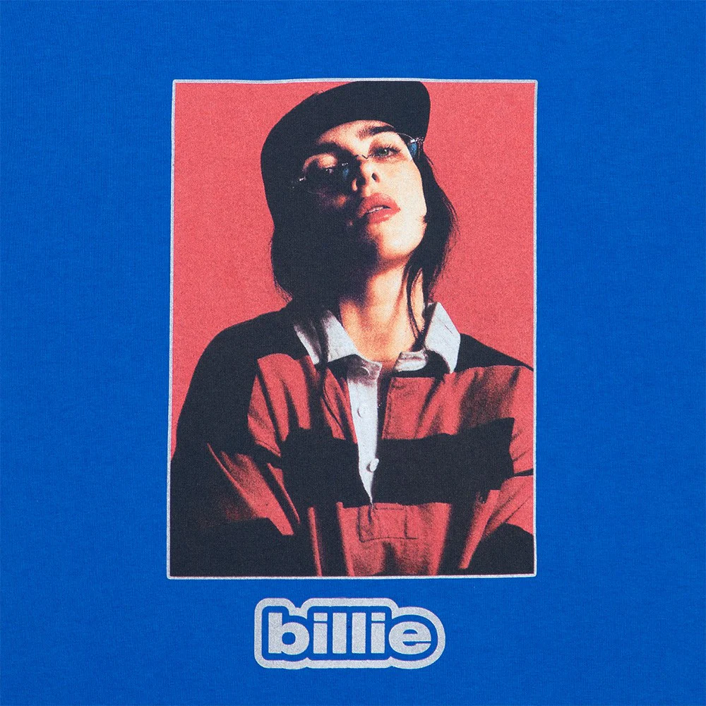 BILLIE PHOTO BLUE TEE - Image 2