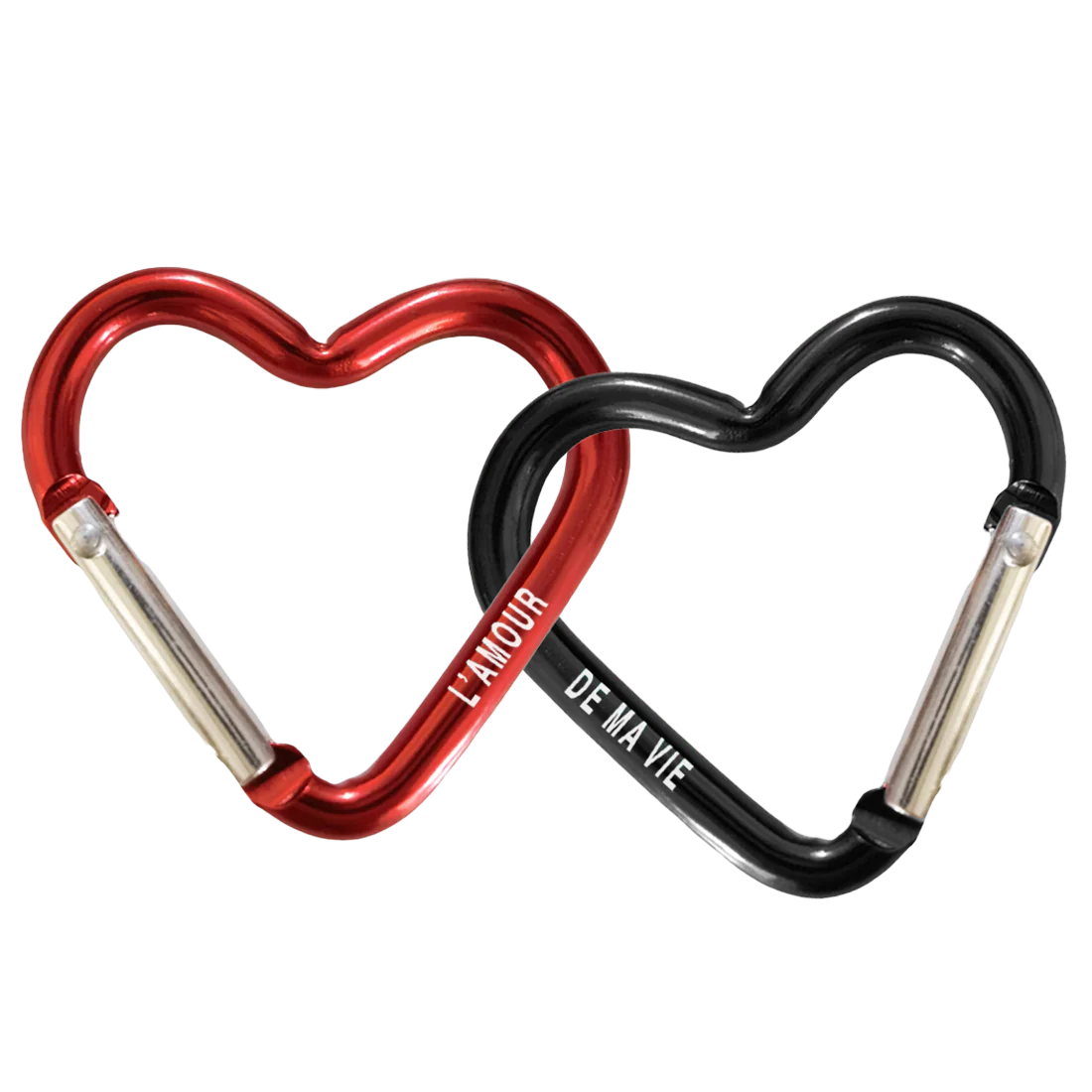 L'AMOUR CARABINER CLIP SET