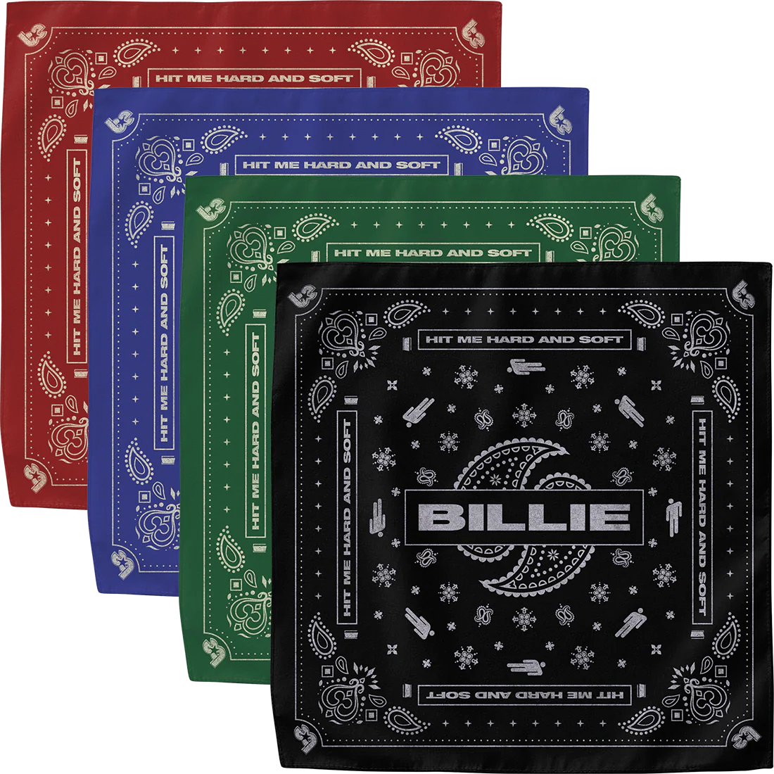 Paisley Bandana 4 Pack