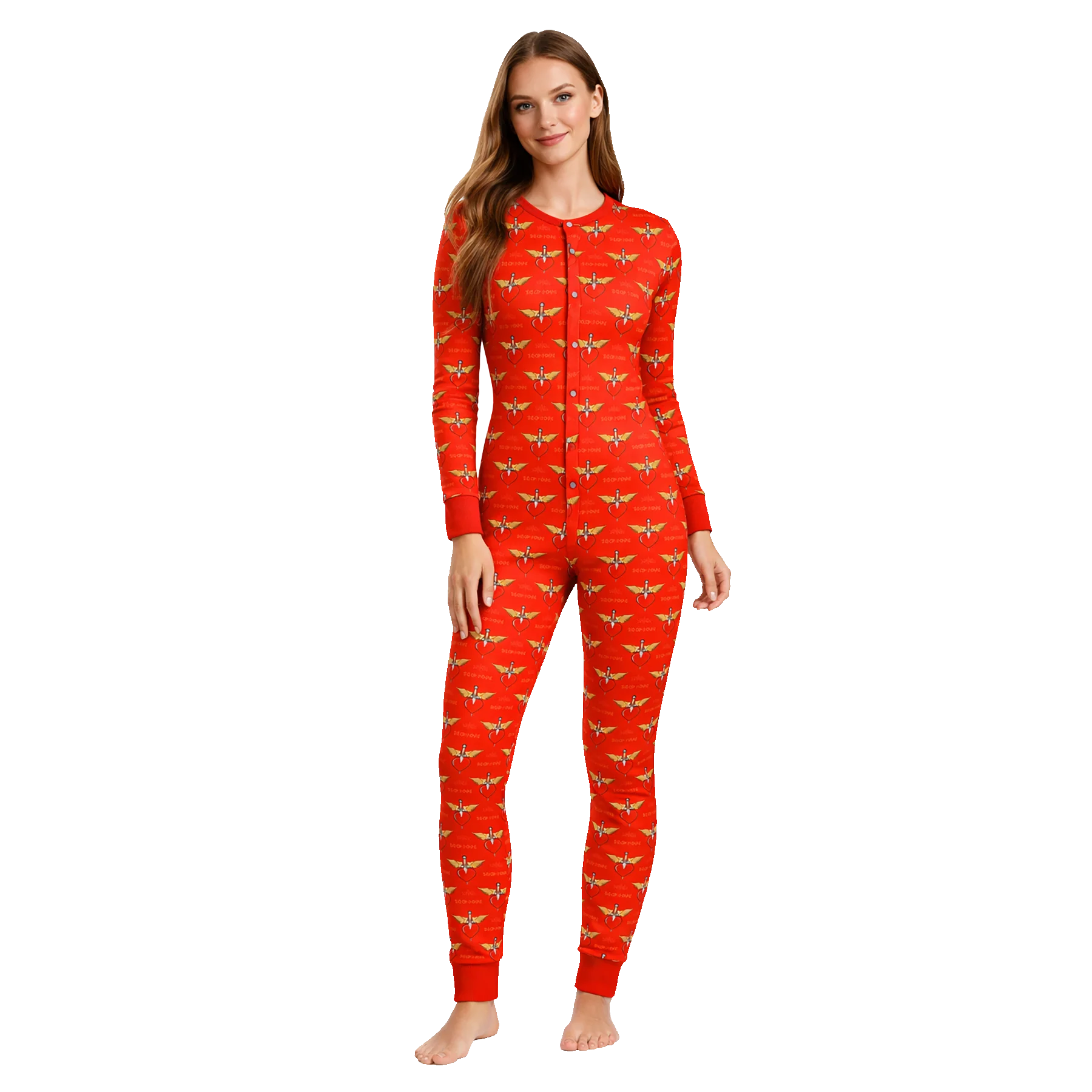 Heart & Dagger Adult Onesie