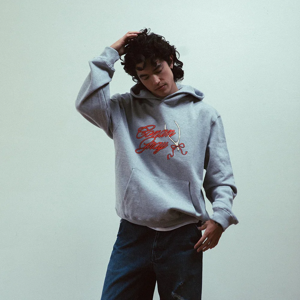 Conan Gray Red Ribbon Wishbone Hoodie - Image 2