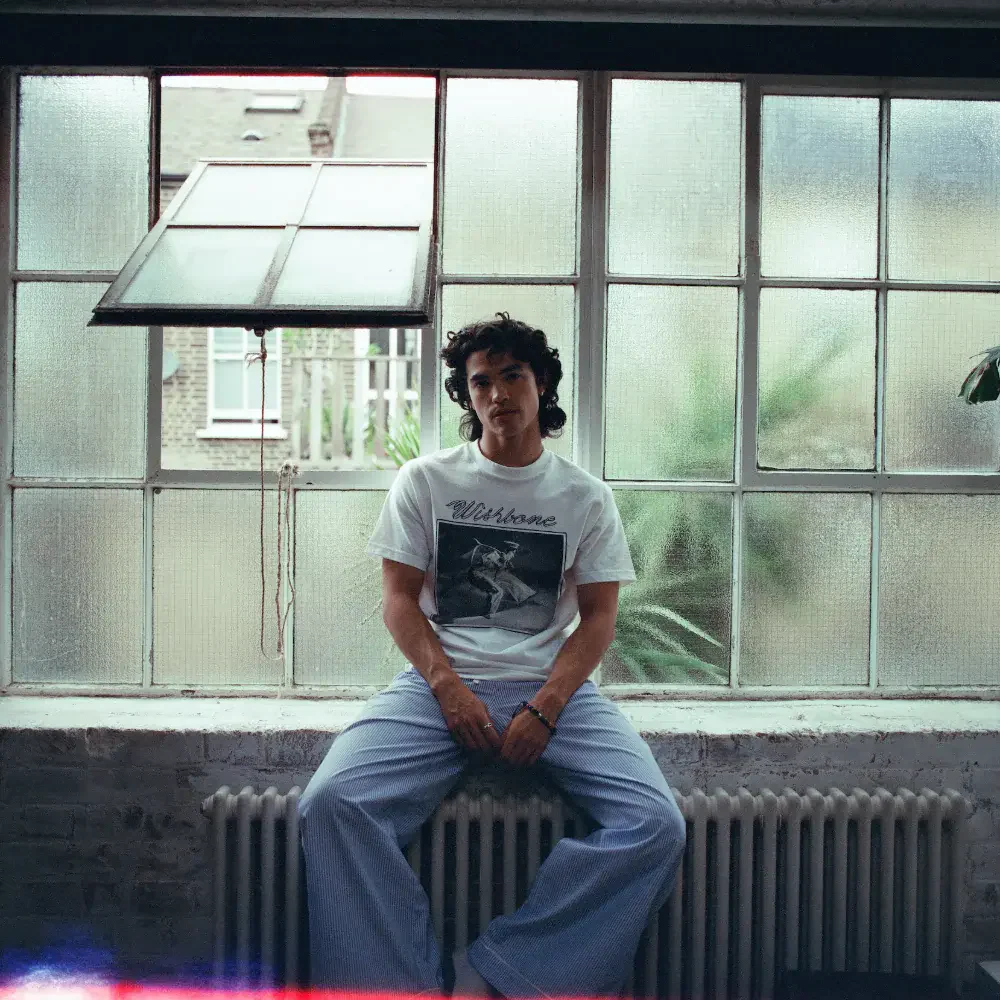 CONAN GRAY WISHBONE ALBUM COVER WHITE T-SHIRT - Image 2