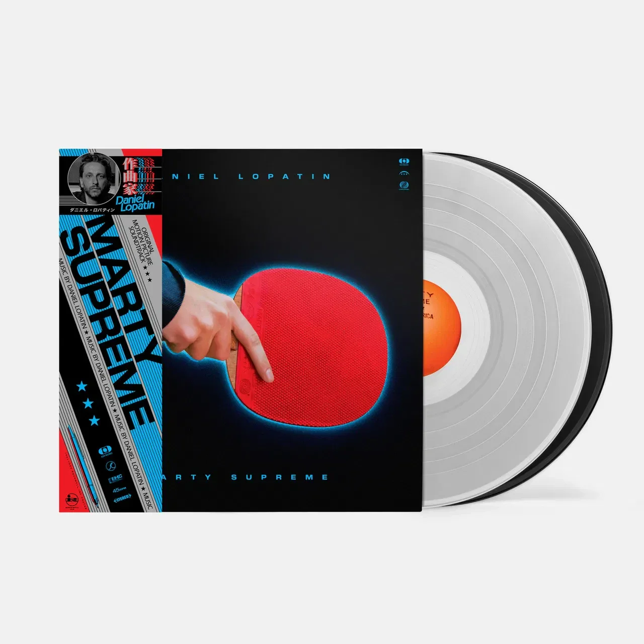 Marty Supreme OST (Limited Black & Clear Vinyl Edition)