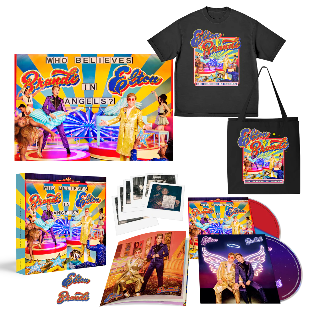 Limited Edition CD Clamshell Box + Album Cover Black T-Shirt + Litho Print+ Tote Bag Bundle
