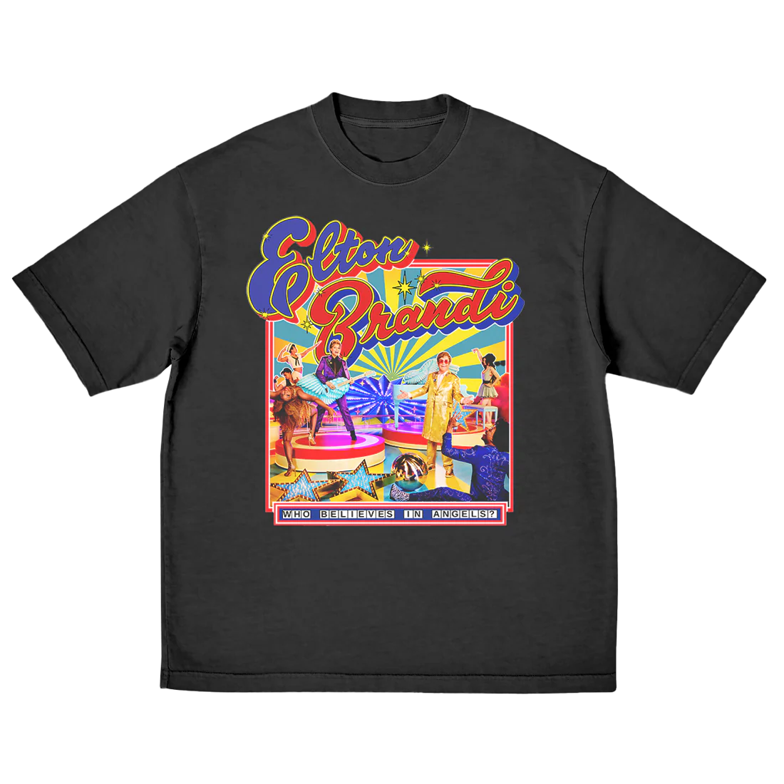 Store Exclusive Purple Marble Vinyl + Album Cover Black T-Shirt Bundle - Image 5