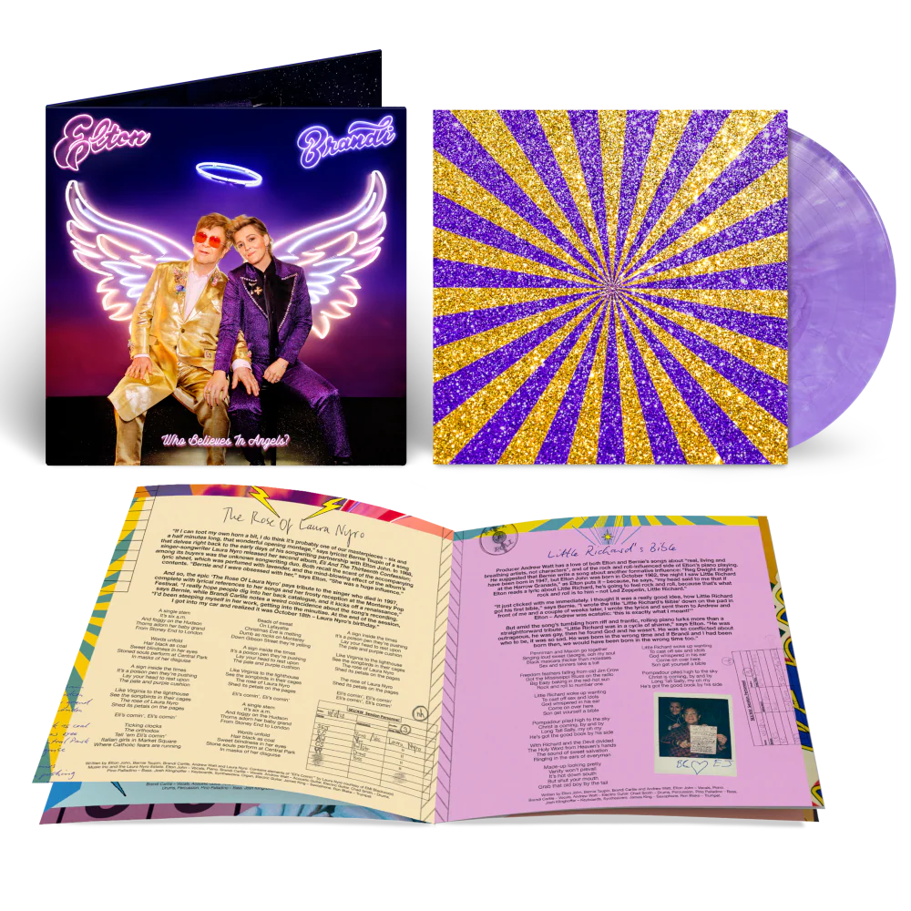 Store Exclusive Purple Marble Vinyl + Slipmat Bundle - Image 2