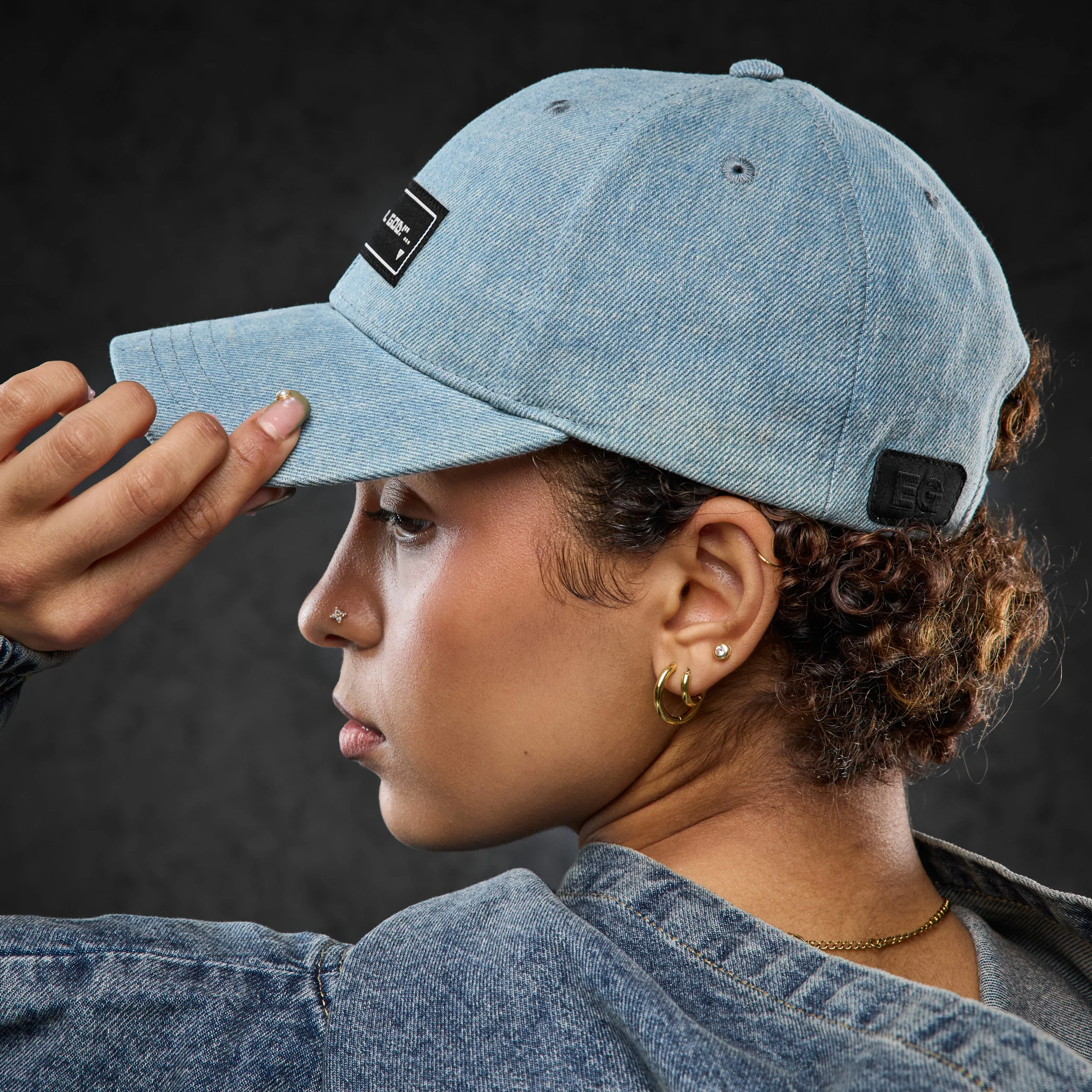Denim Cap - Image 4