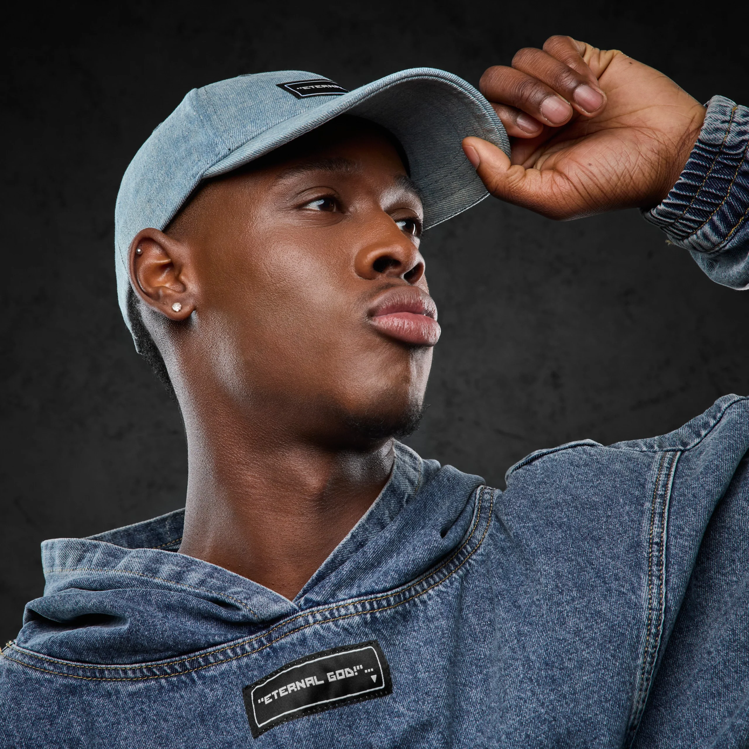 Denim Cap - Image 5