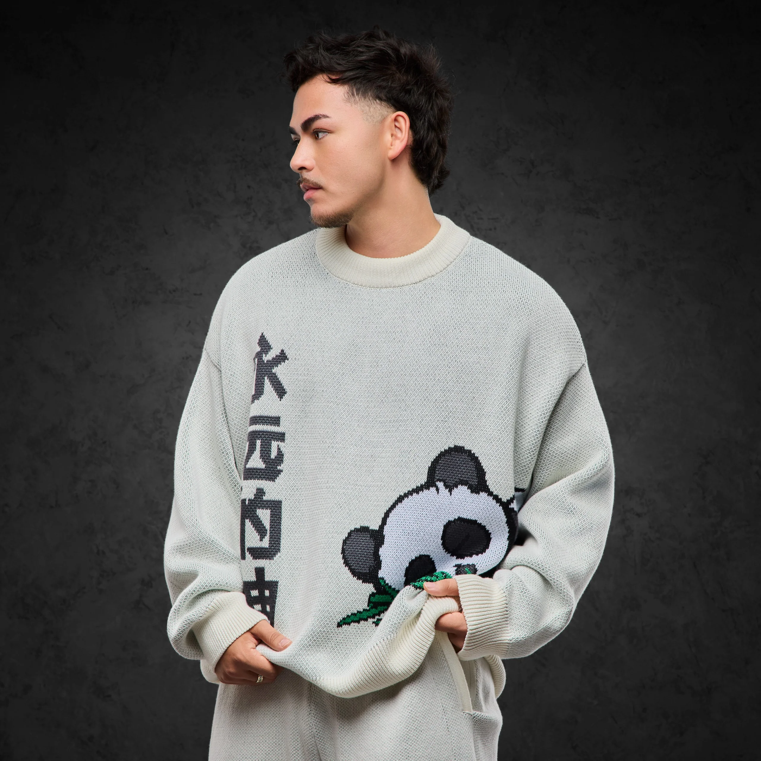 Patch Knit Sweater - Image 3