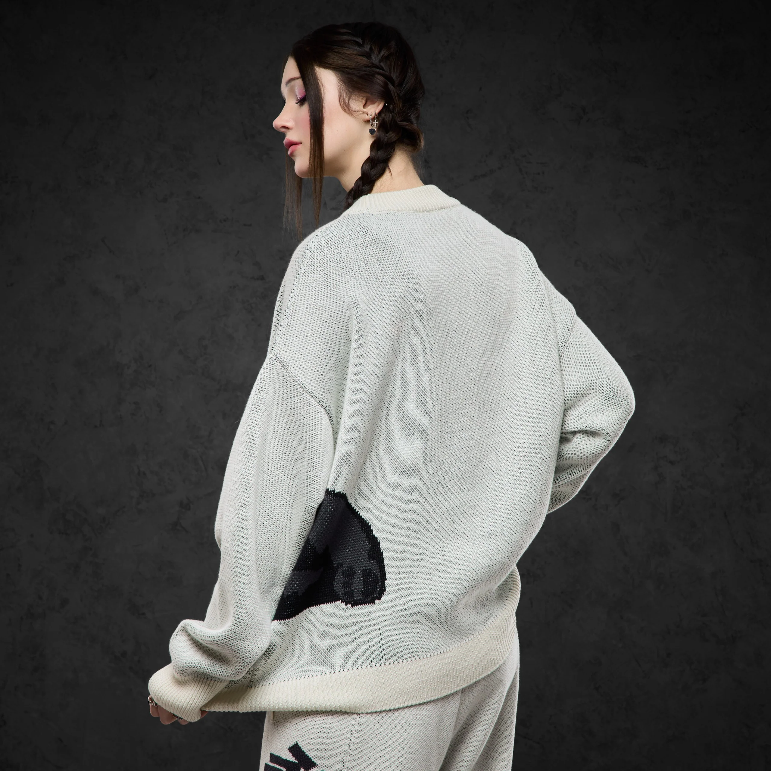 Patch Knit Sweater - Image 4