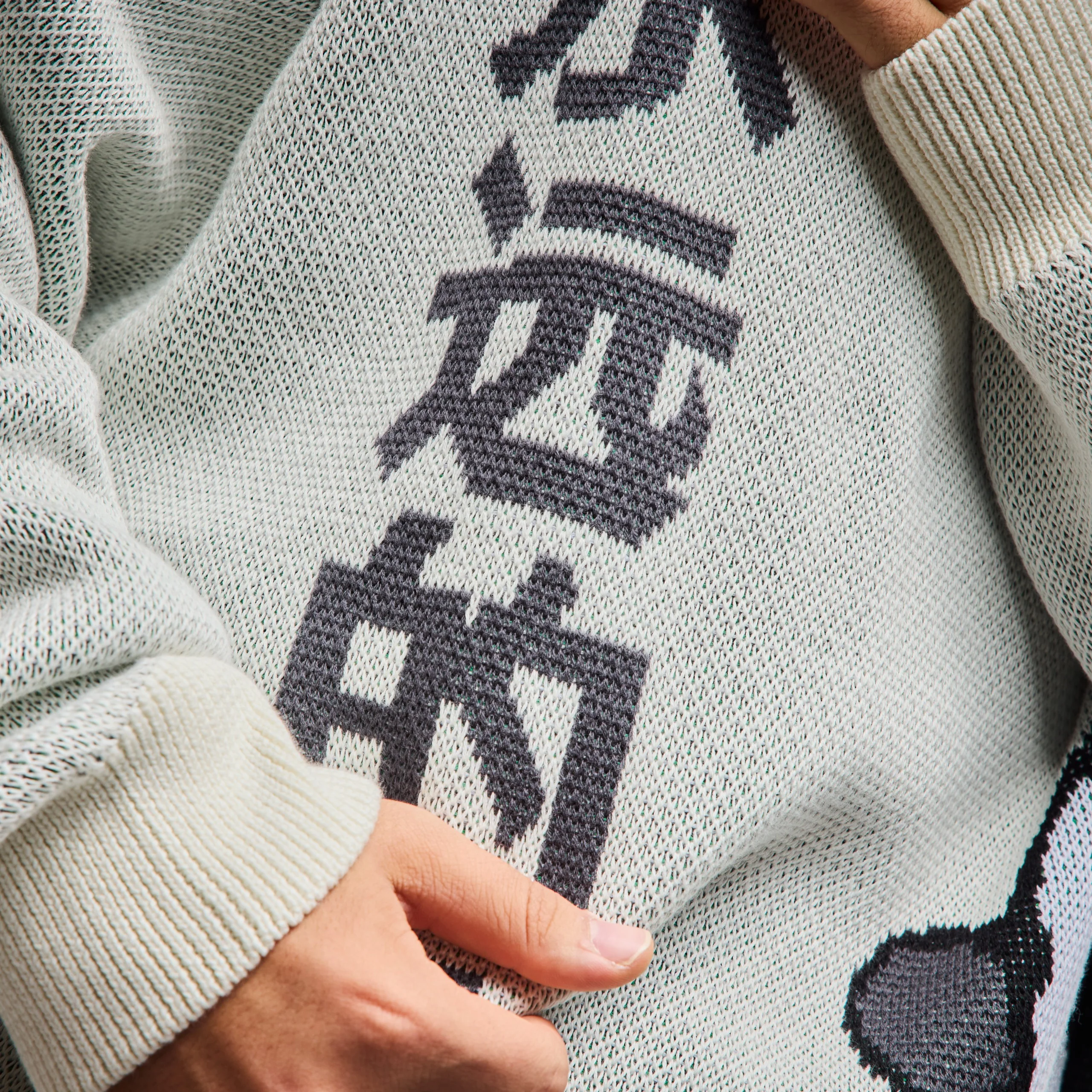 Patch Knit Sweater - Image 6