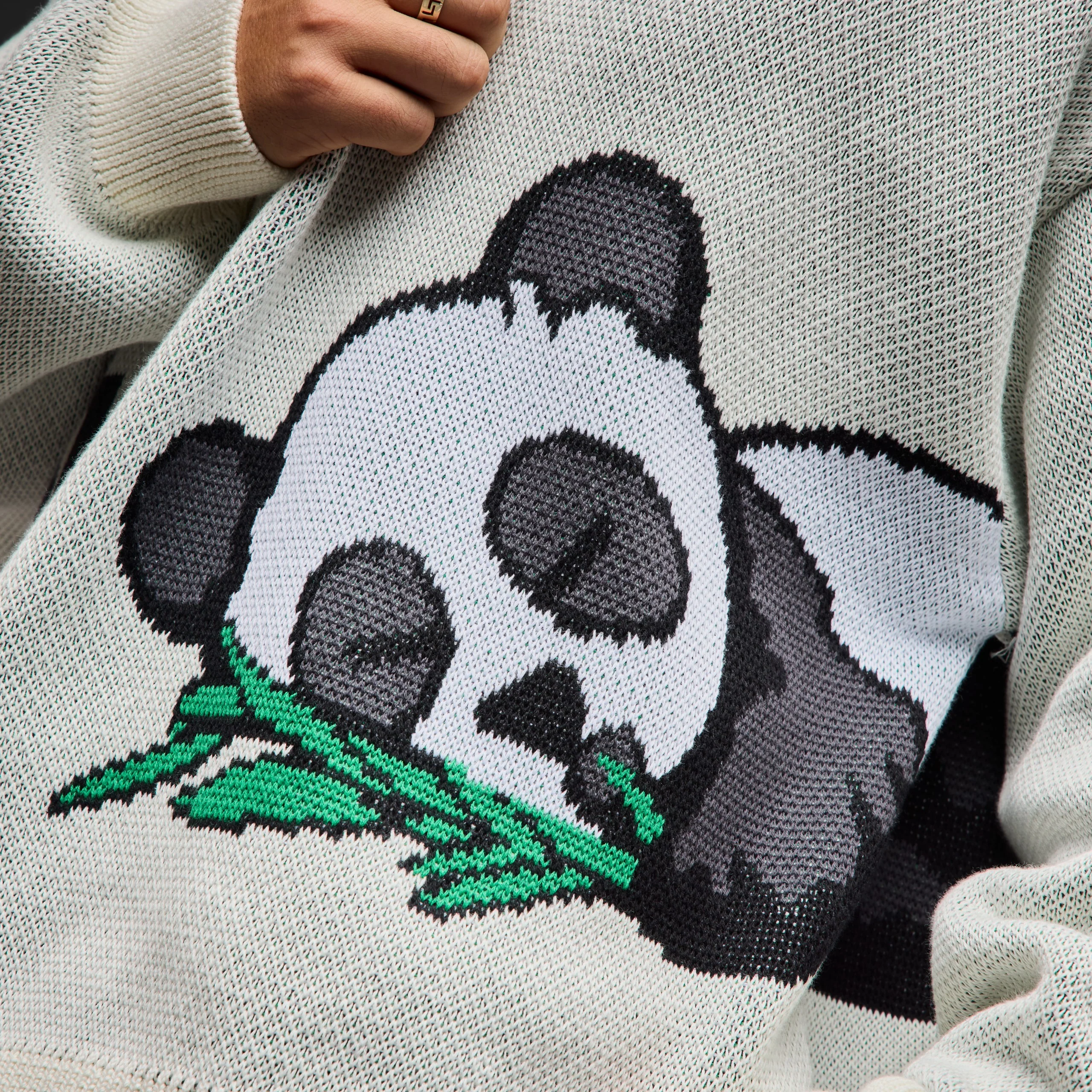 Patch Knit Sweater - Image 7