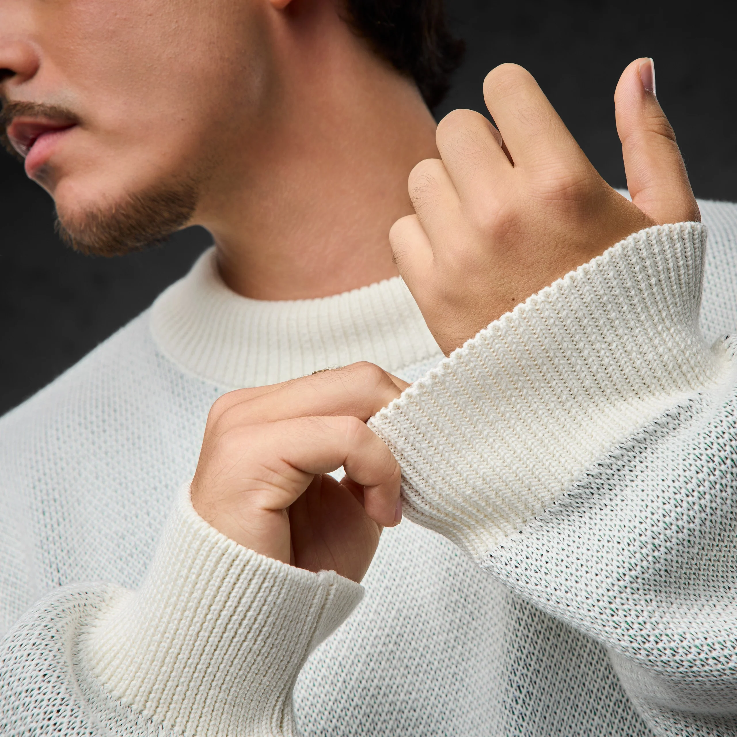 Patch Knit Sweater - Image 8