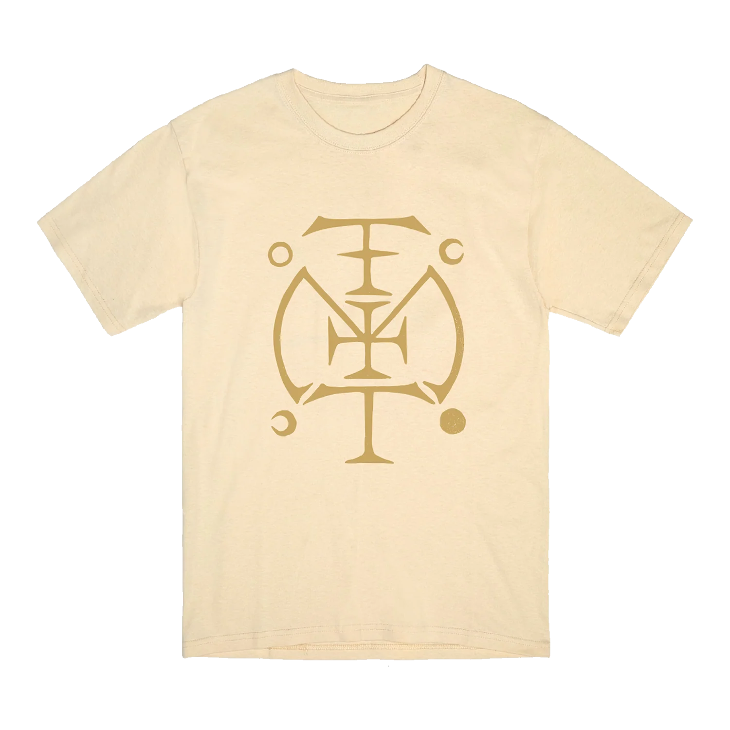 Sigil T-Shirt (Ecru/Gold) - Image 2