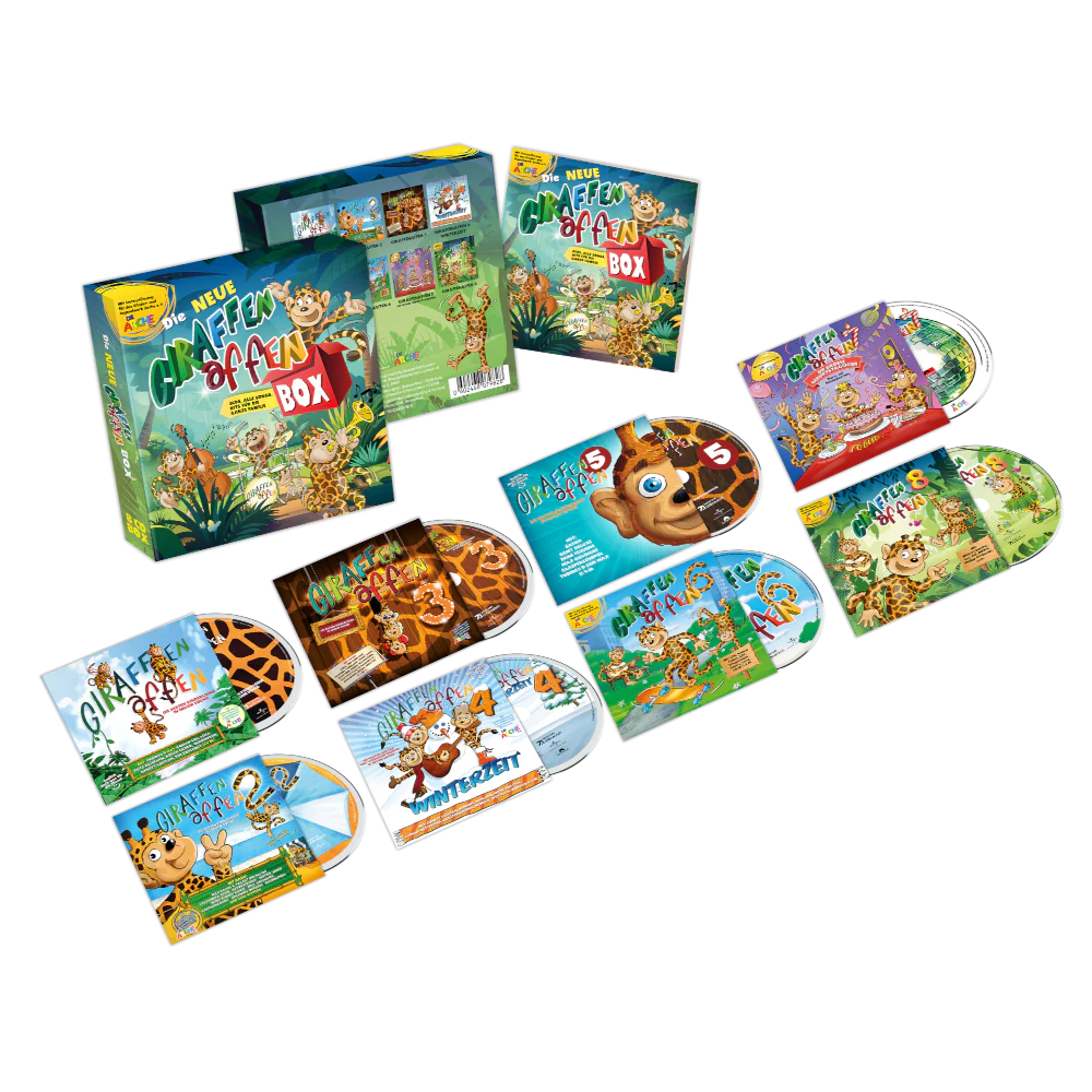 Die neue Giraffenaffen Box