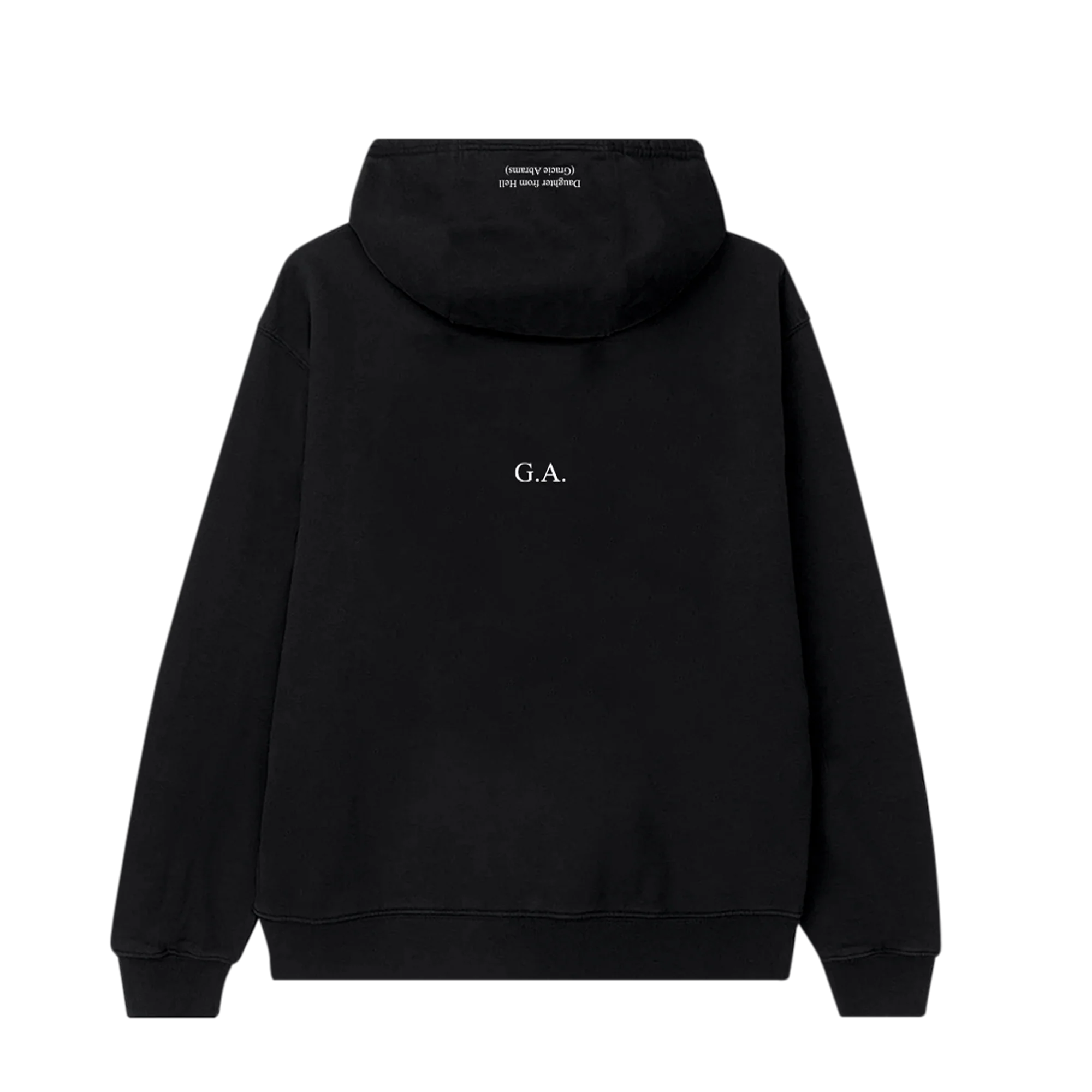 Daughter from Hell G.A. Photo Black Hoodie - Image 2