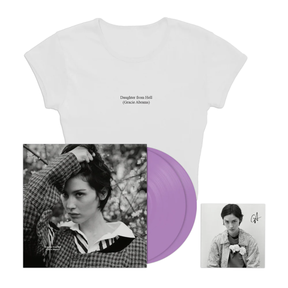 Daughter from Hell - Lavender Vinyl (GA Exclusive) + Signed Art Card + Women's Baby T-Shirt