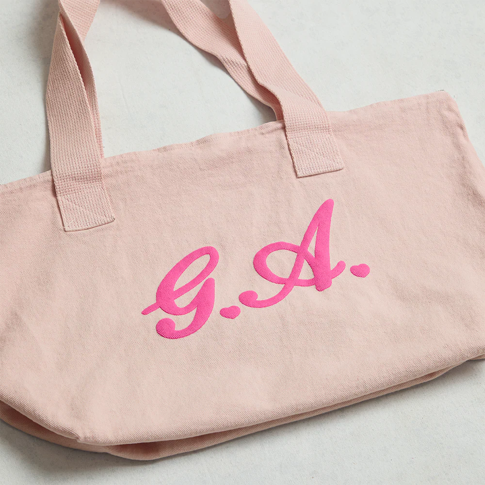 G.A. Light Pink Tote Bag - Image 2