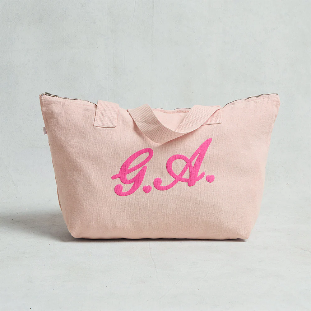 G.A. Light Pink Tote Bag - Image 3