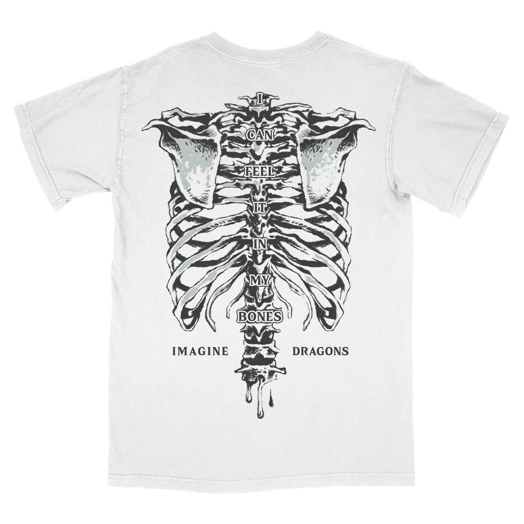 Feel It In My Bones Skeleton Tee - Image 2