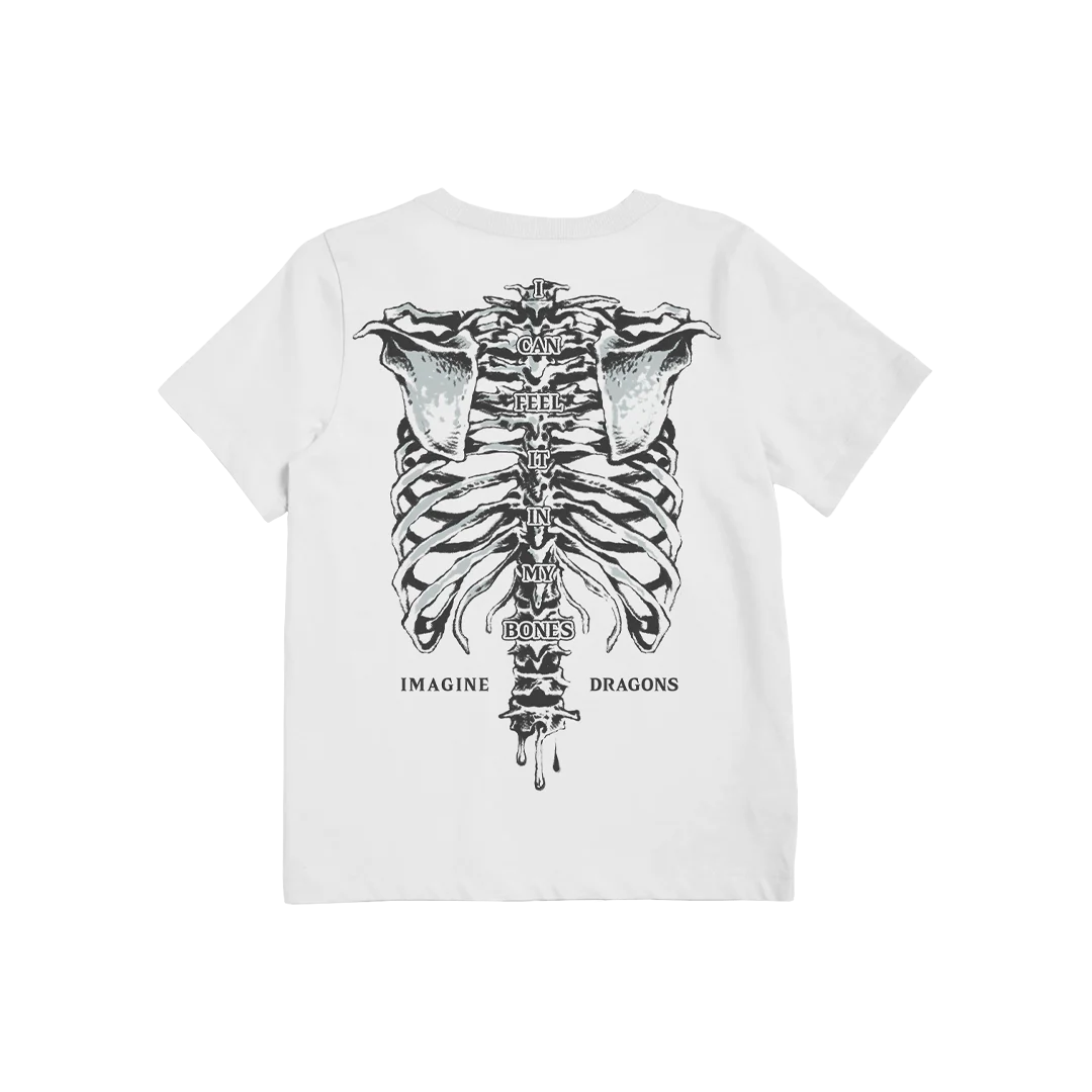 Feel It In My Bones Skeleton Tee - Image 2