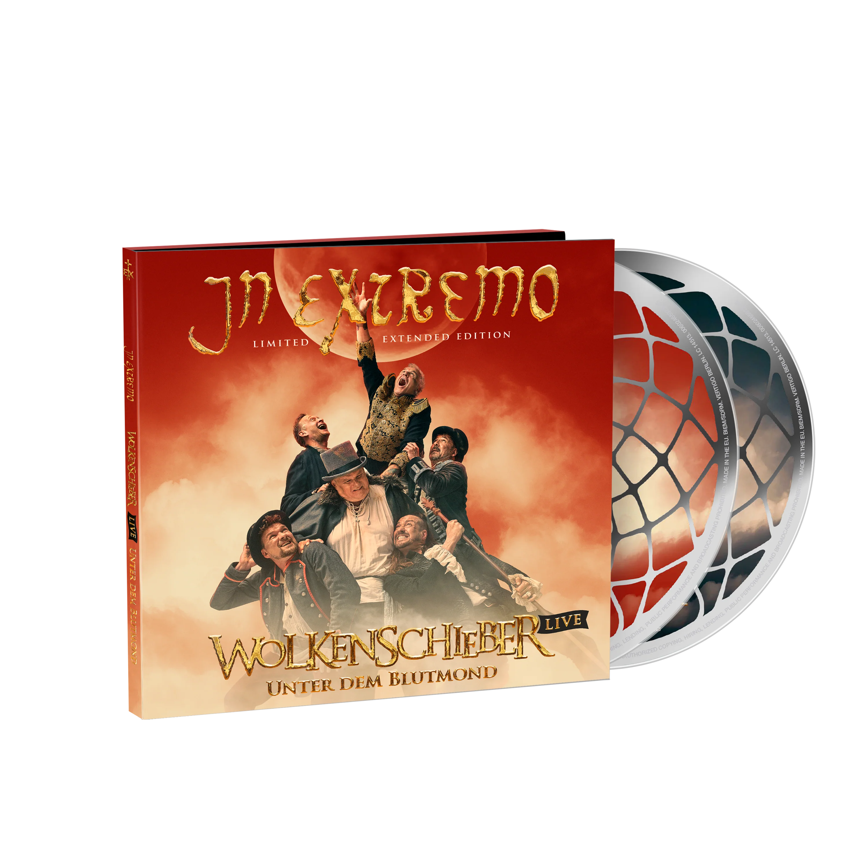 Wolkenschieber (Ltd. Extended Edition) – Unter dem Blutmond LIVE