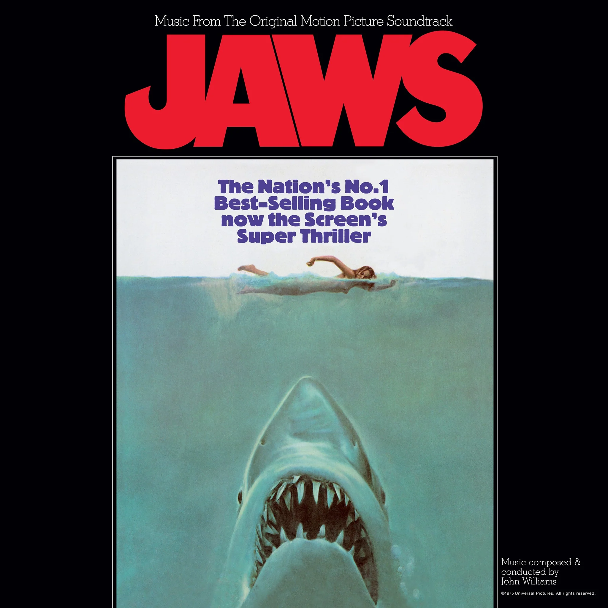 Jaws (50th Anniversary) Shark-Infested Water-Filled LP - Image 2