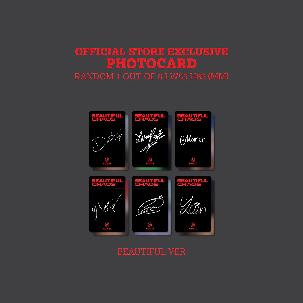 BEAUTIFUL CHAOS (Beautiful Ver.) - Store Exclusive - Image 3