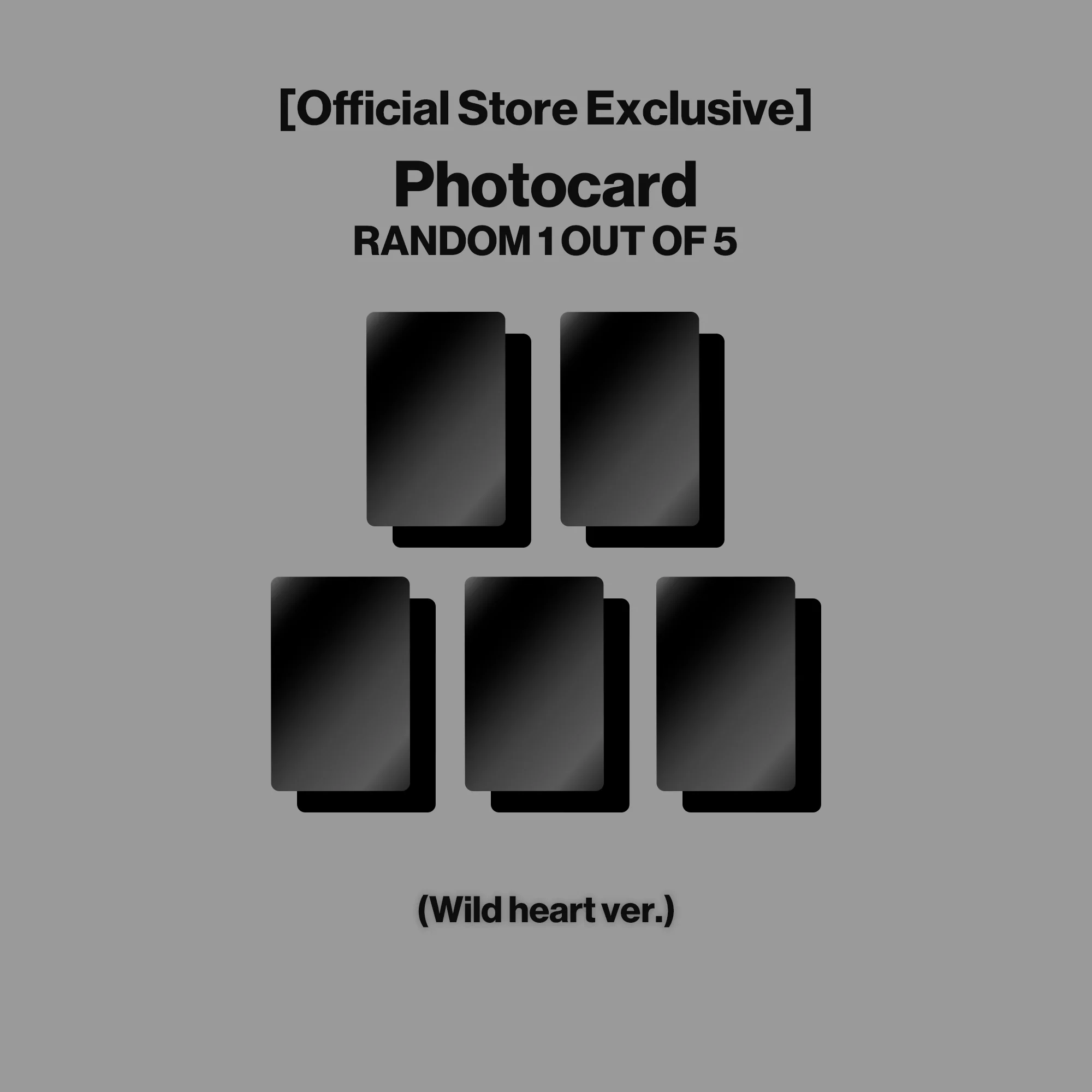 WILD - Wild heart ver. - Official Store Exclusive CD - Image 2
