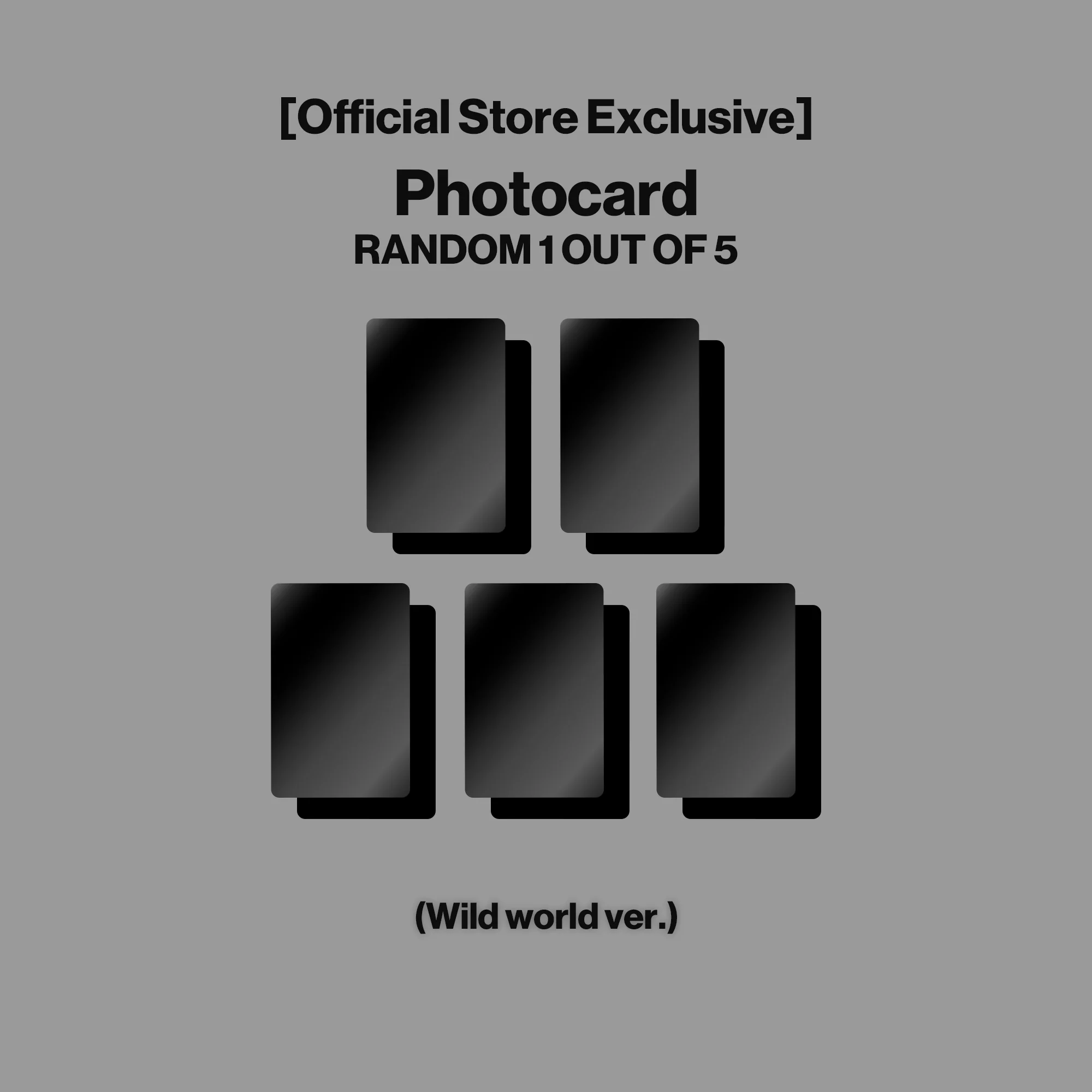 WILD (Wild World ver.) - Official Store Exclusive CD + Signed Artcard - Image 3