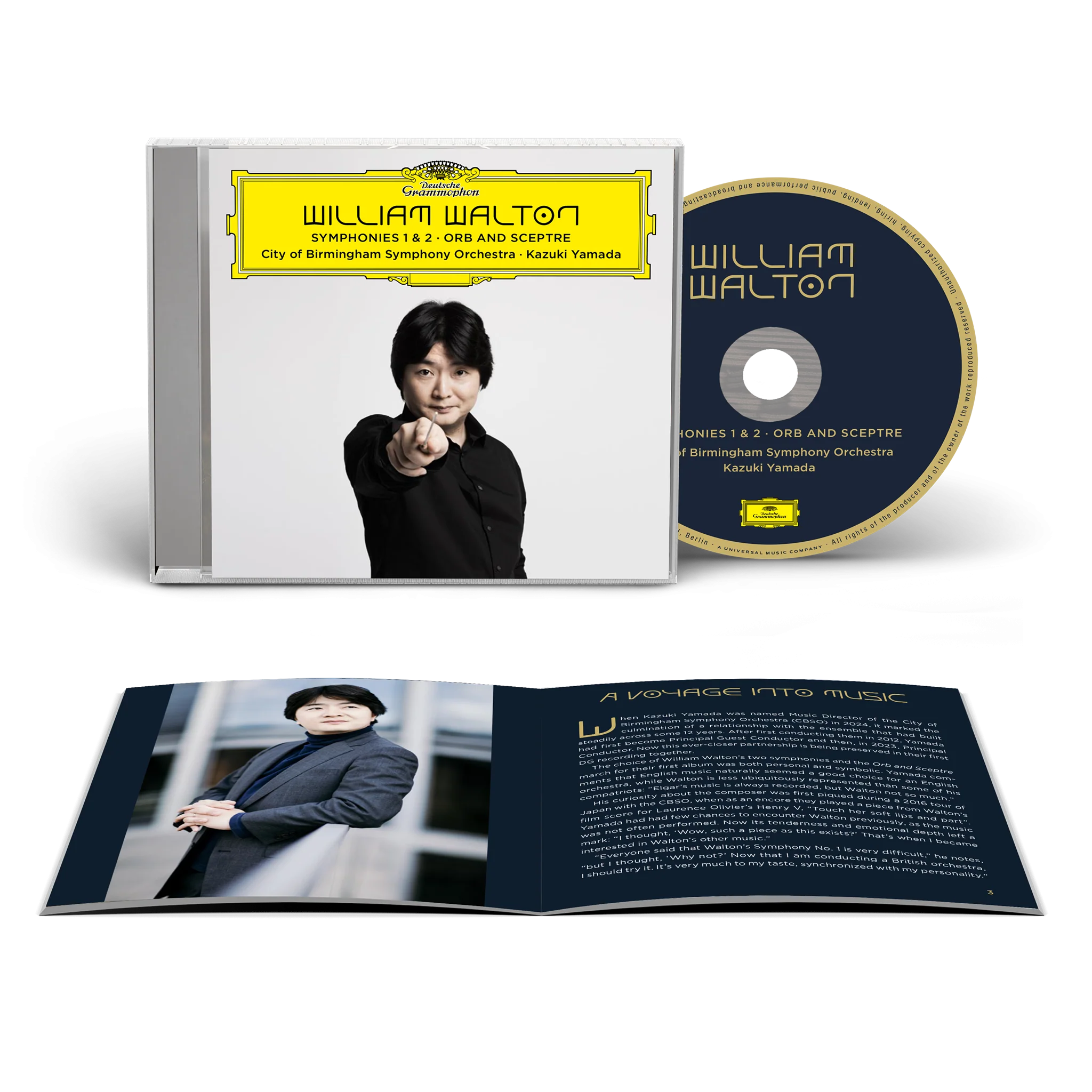 William Walton: Symphonies 1 & 2 | Orb and Sceptre