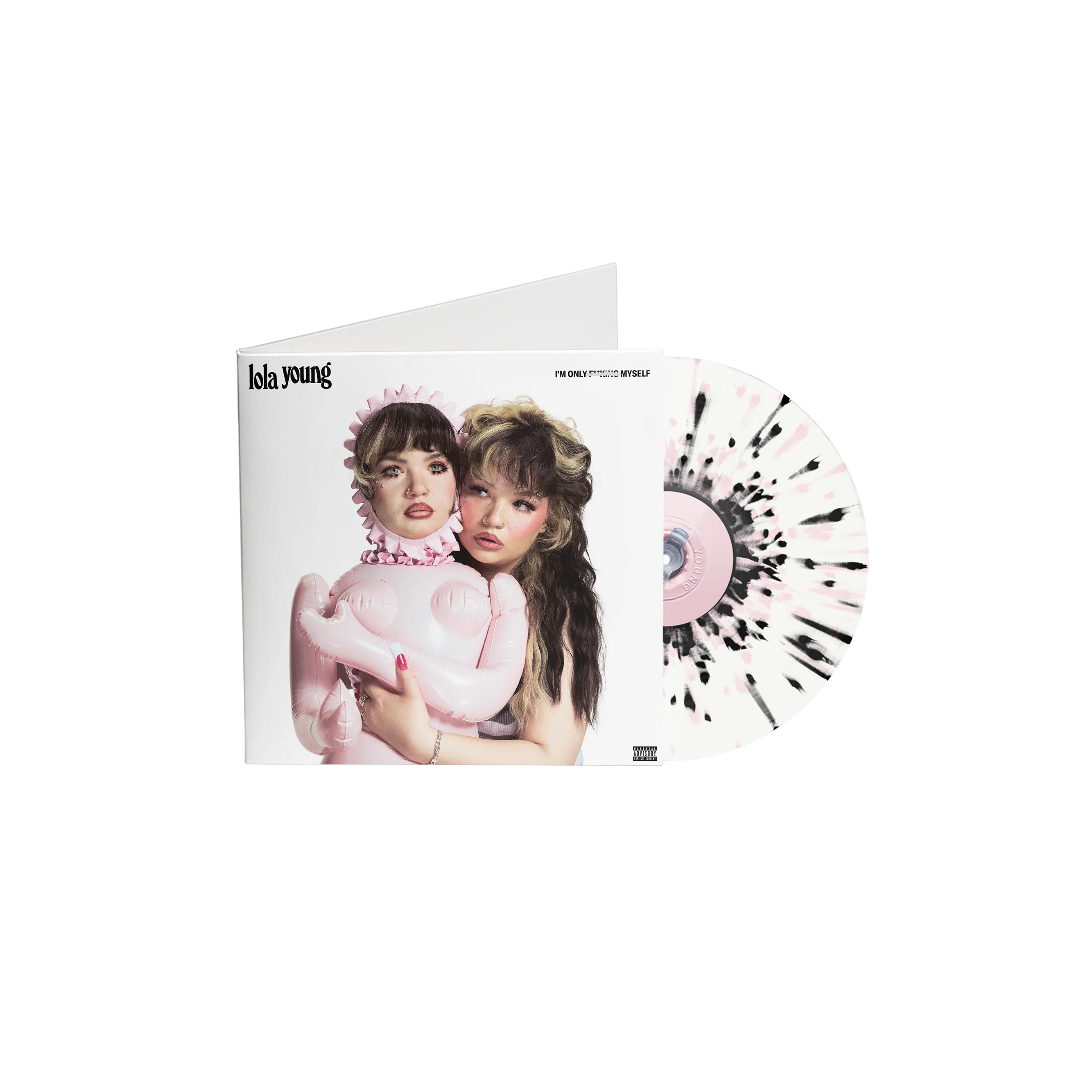 I’m Only F**king Myself: The ‘Blisters’ Edition (Pink & Black Splatter Vinyl LP)