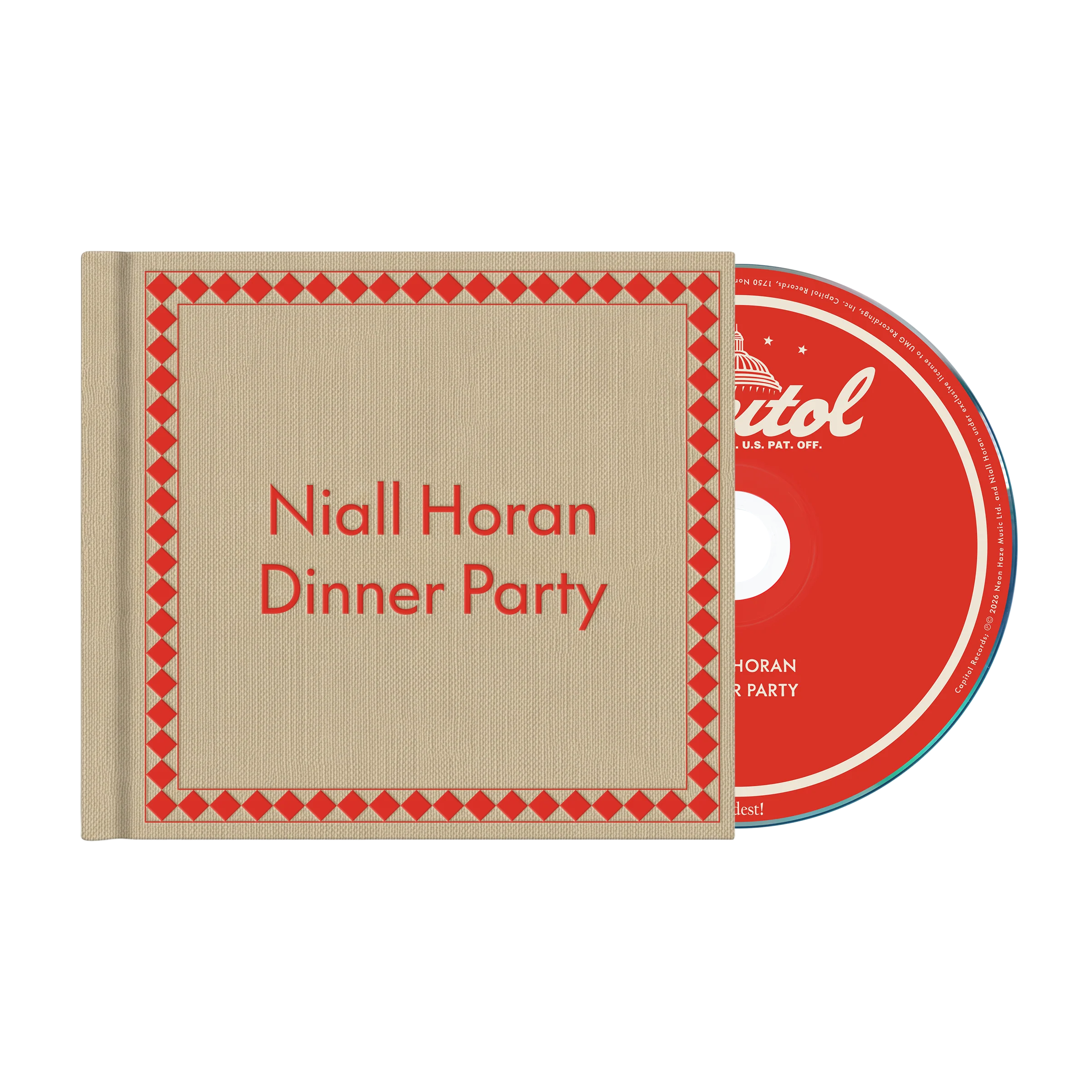 Dinner Party - Hardcover Book CD