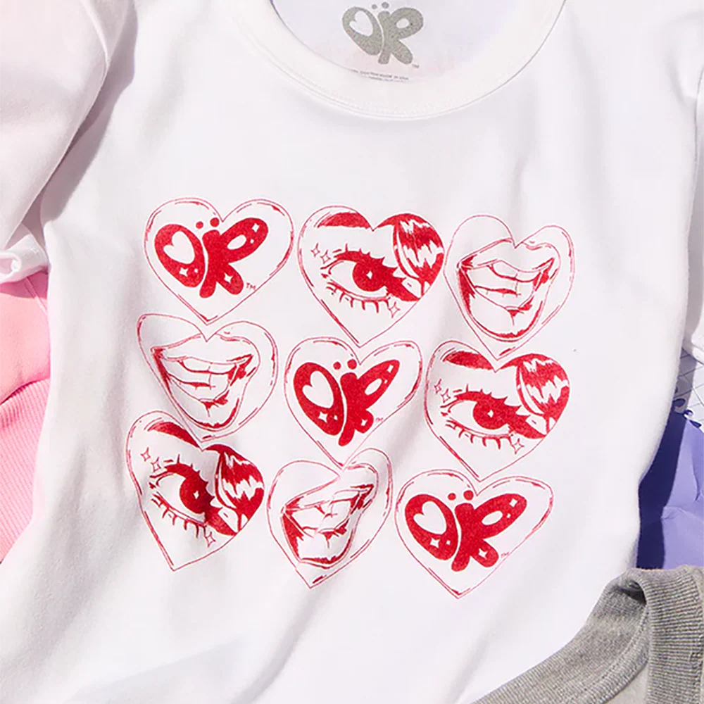 at a festival near you crop baby tee - Image 3