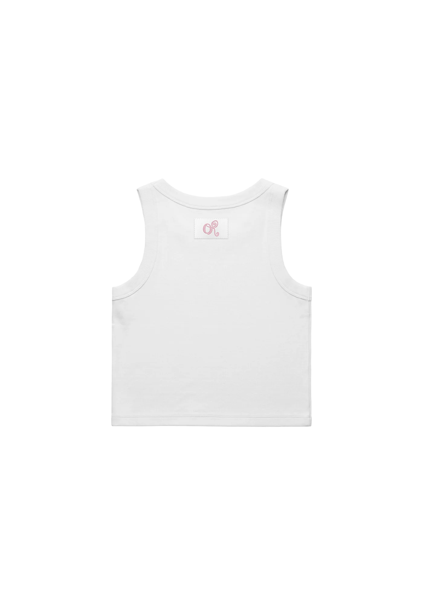 drop dead embroidered women's crop tank - Image 3