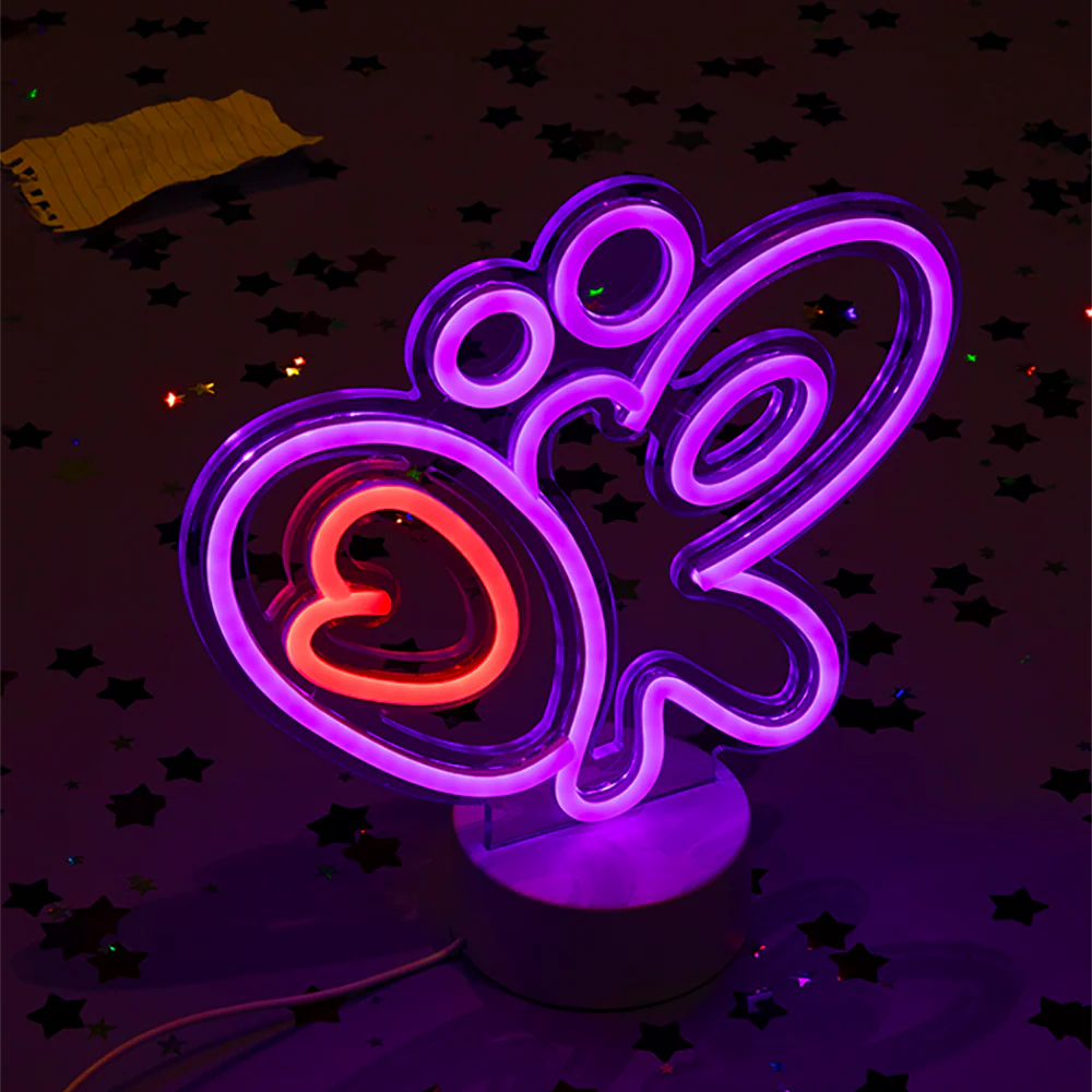 olivia rodrigo logo neon table light - Image 3