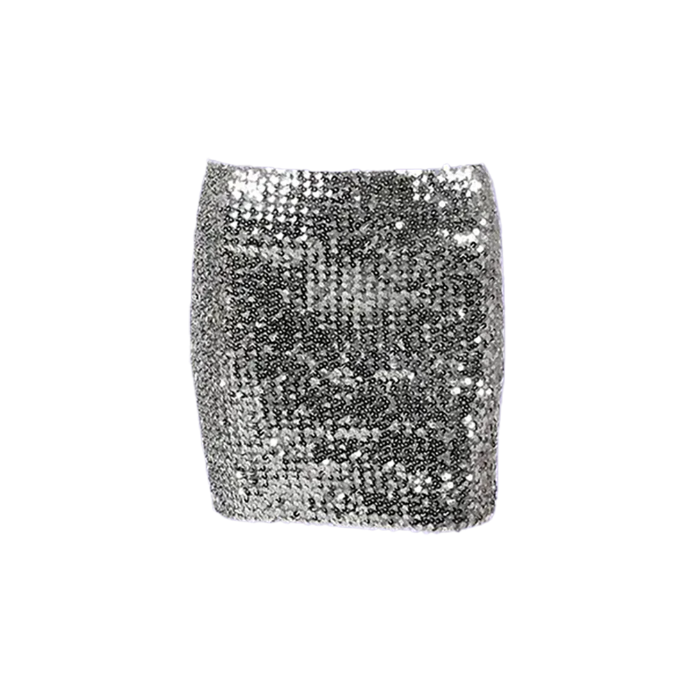 sequin skirt