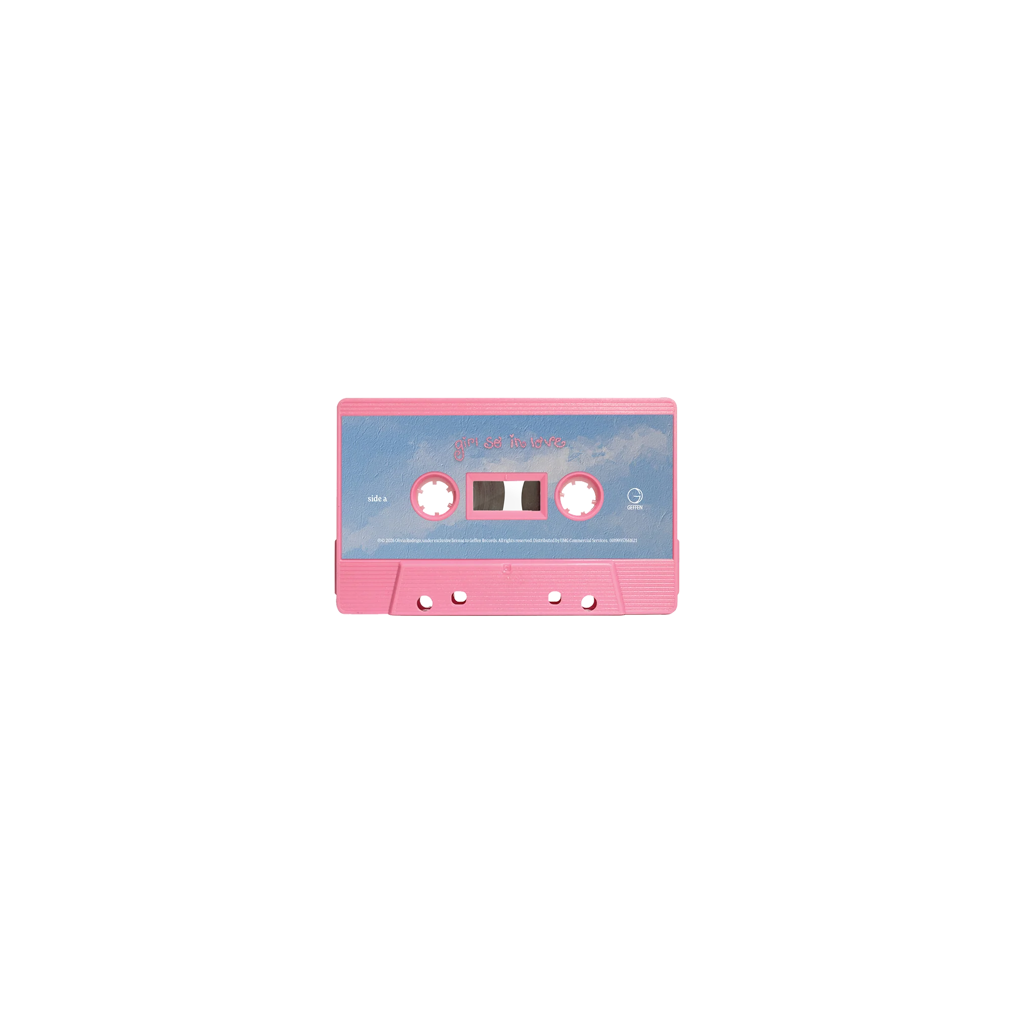 you seem pretty sad for a girl so in love - baby pink cassette - Image 2