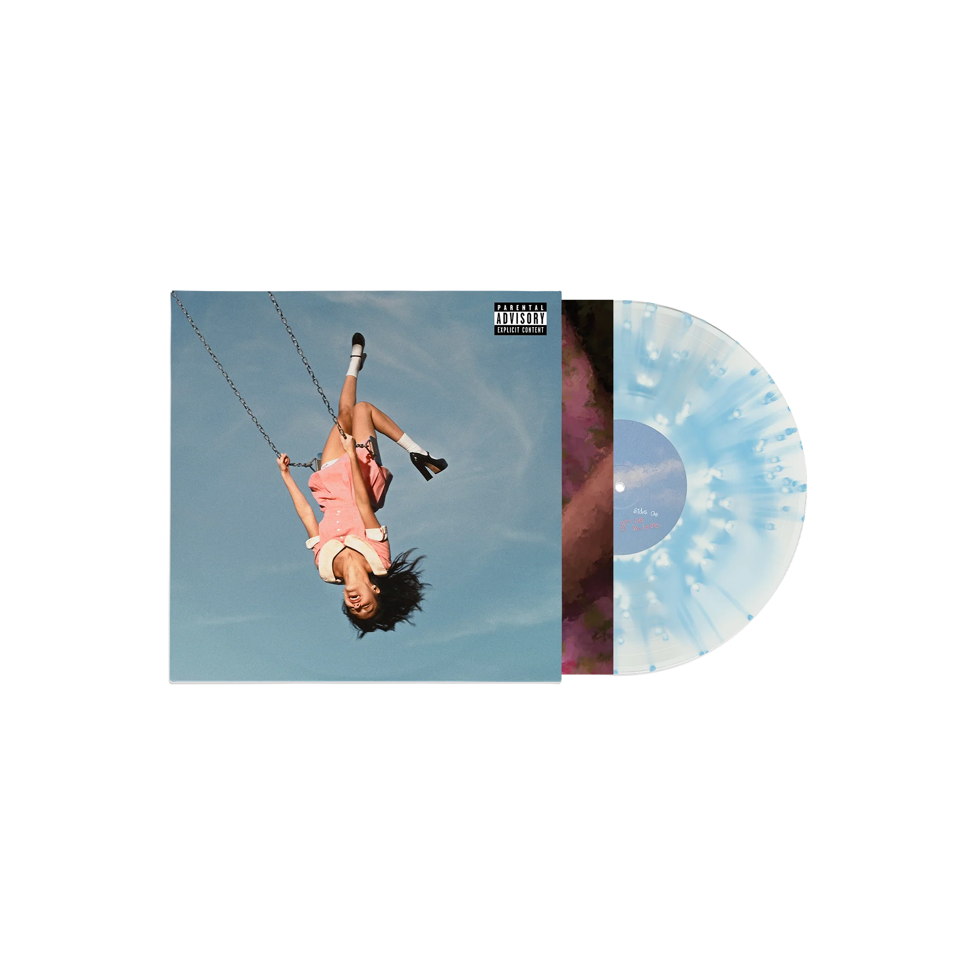 you seem pretty sad for a girl so in love - exclusive 'static lover' pop-up blue vinyl - Image 2