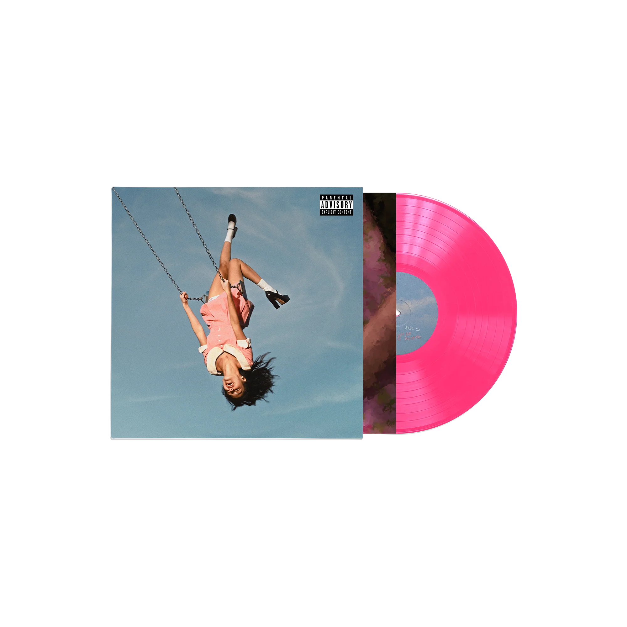 you seem pretty sad for a girl so in love - exclusive 'sticky sweet' hot pink vinyl - Image 2