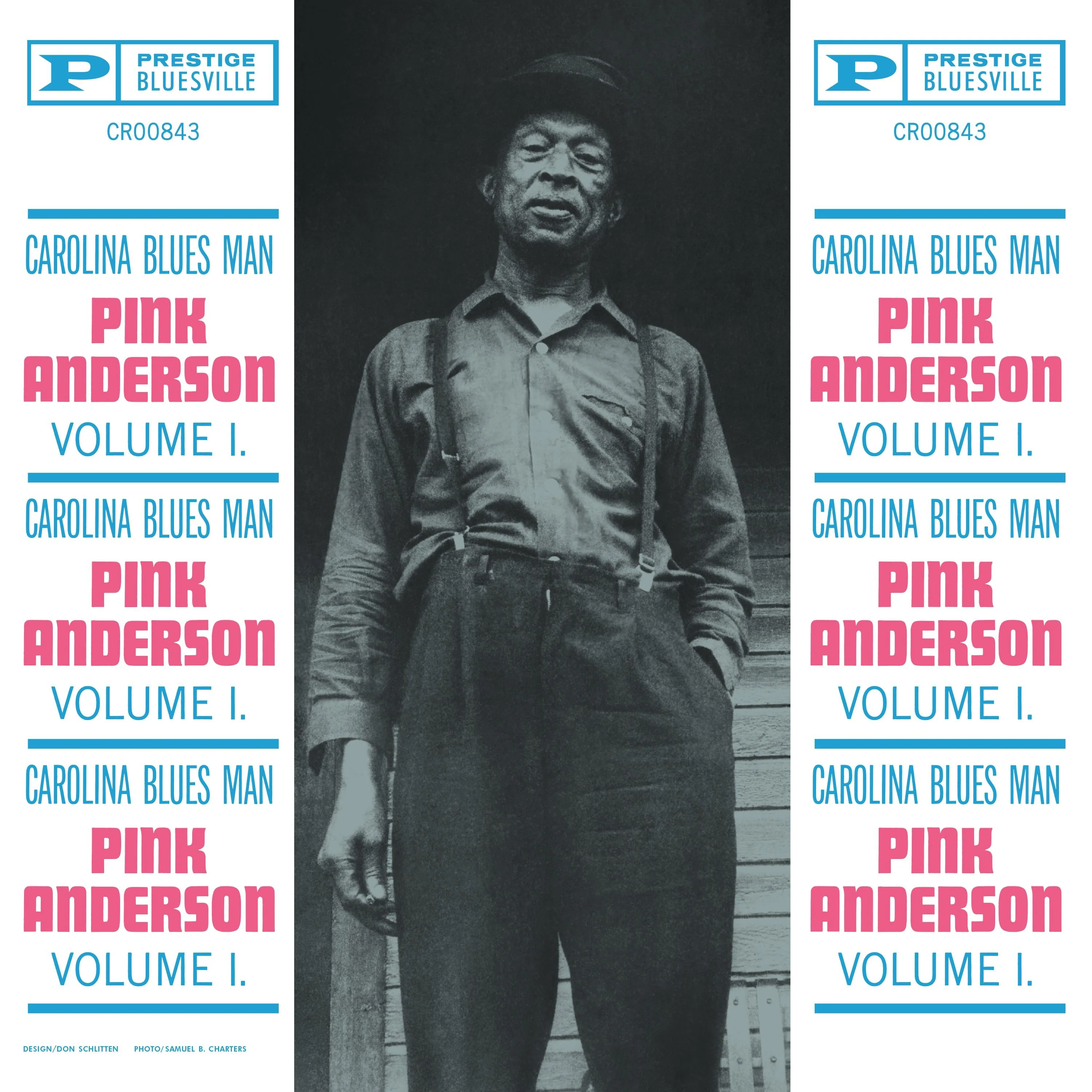 Vol. 1: Carolina Blues Man (Bluesville Acoustic Sounds Series)
