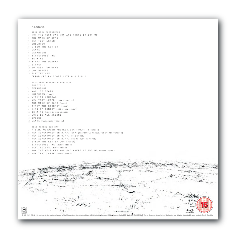 New Adventures In Hi-Fi (25th Anniversary Edition) (2CD+1BLU-RAY) - Image 3