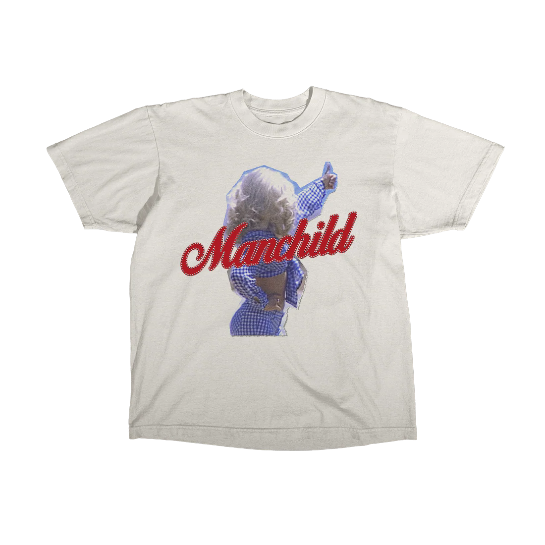 Manchild Rhinestone T-Shirt