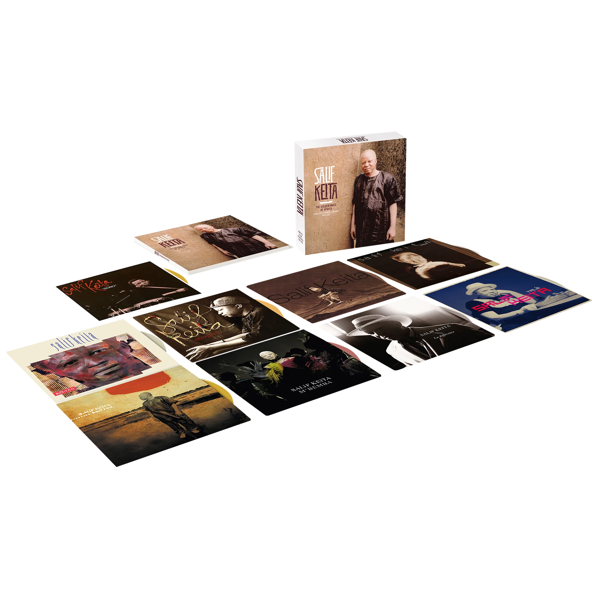 The Golden Voice Of Africa: Complete Studio Recordings 1987 - 2012
