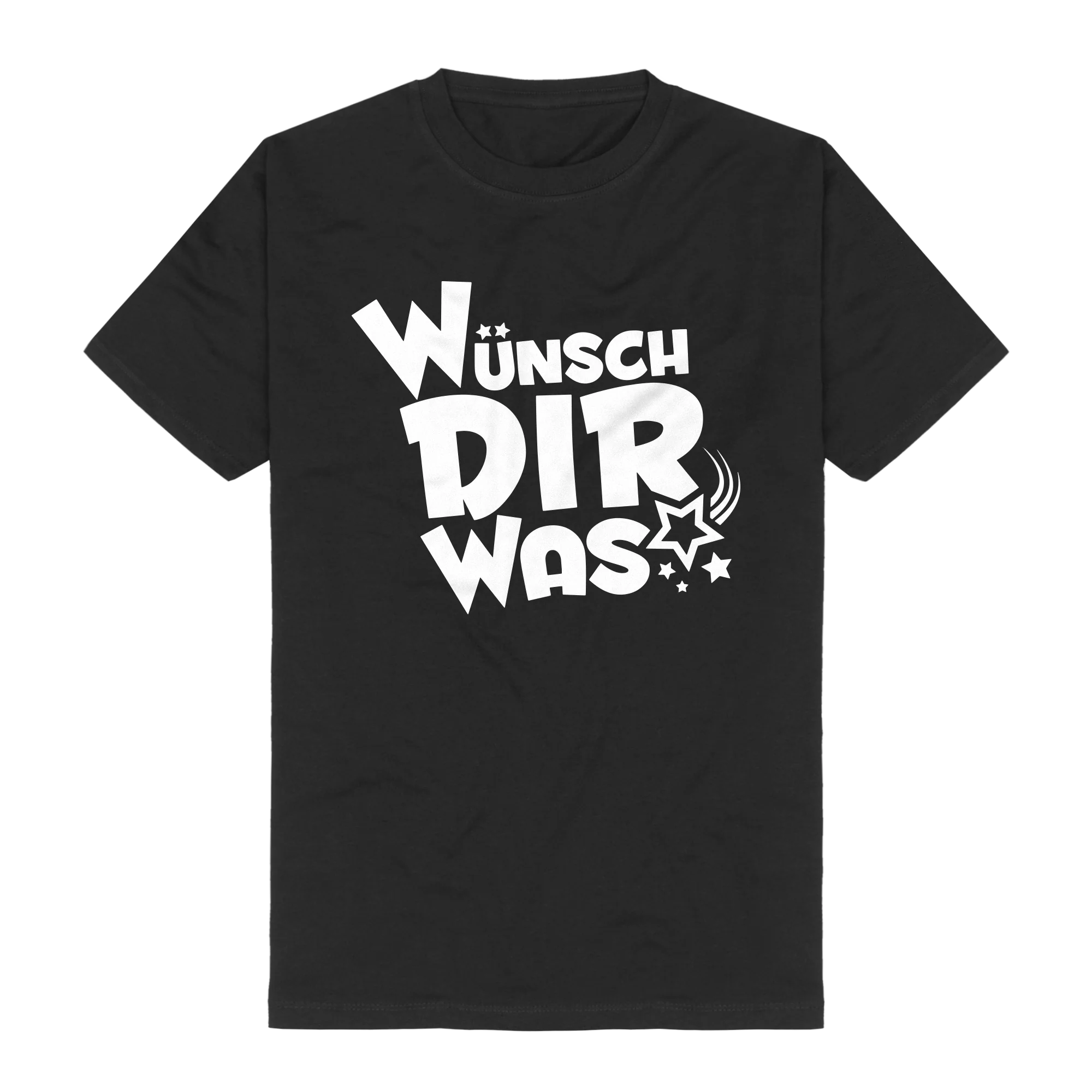 Wünsch Dir Was - Logo Shirt schwarz