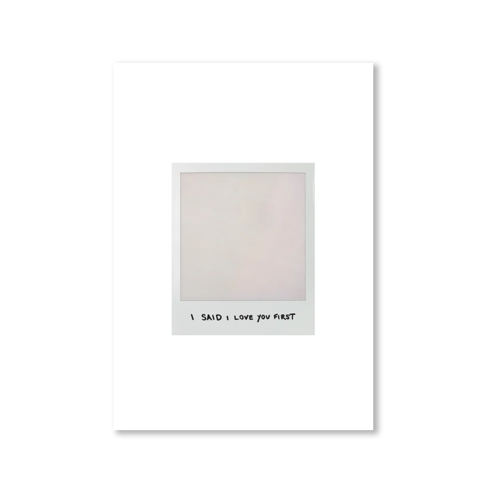I SAID I LOVE YOU FIRST - CD Zine - Image 5