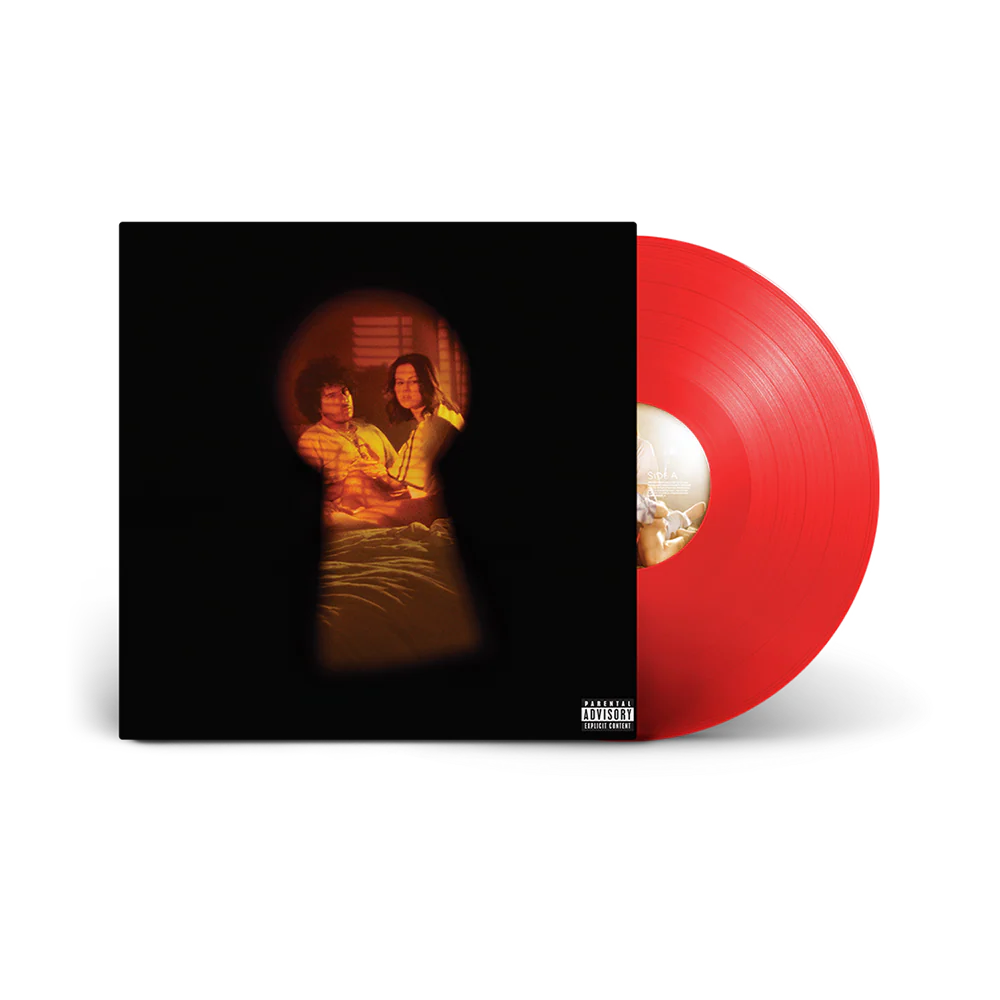 I SAID I LOVE YOU FIRST - Standard Candy Cane Red Vinyl + Signed Artcard - Image 2